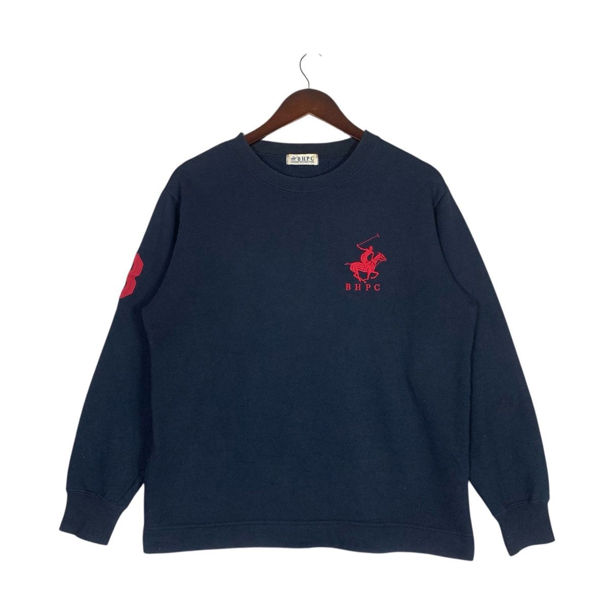 Beverly Hills Polo Club Vintage BHPC Clothing StreetWear JapaneseBrand Sweater Size US M / EU 48-50 / 2 - 2 Thumbnail