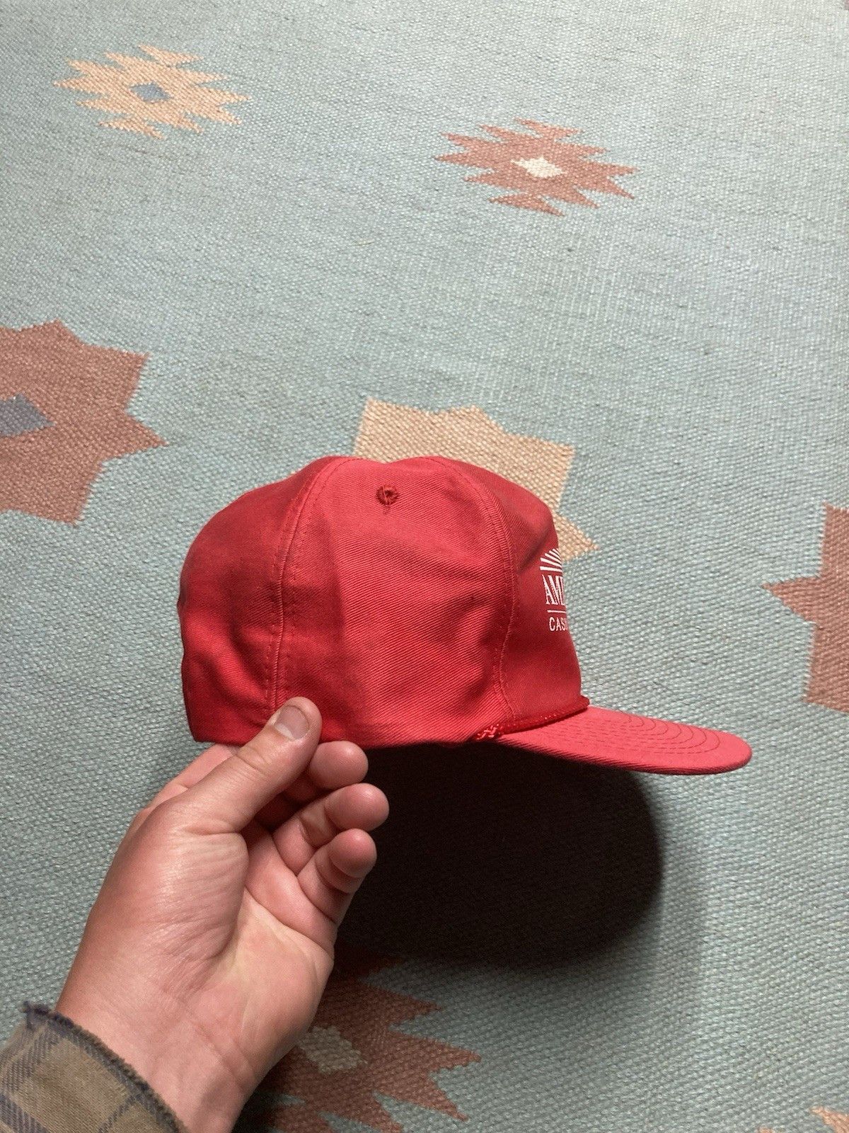 Vintage SnapBack hat Ameristar casino Vicksburg Mississippi gambling Size ONE SIZE - 8 Thumbnail