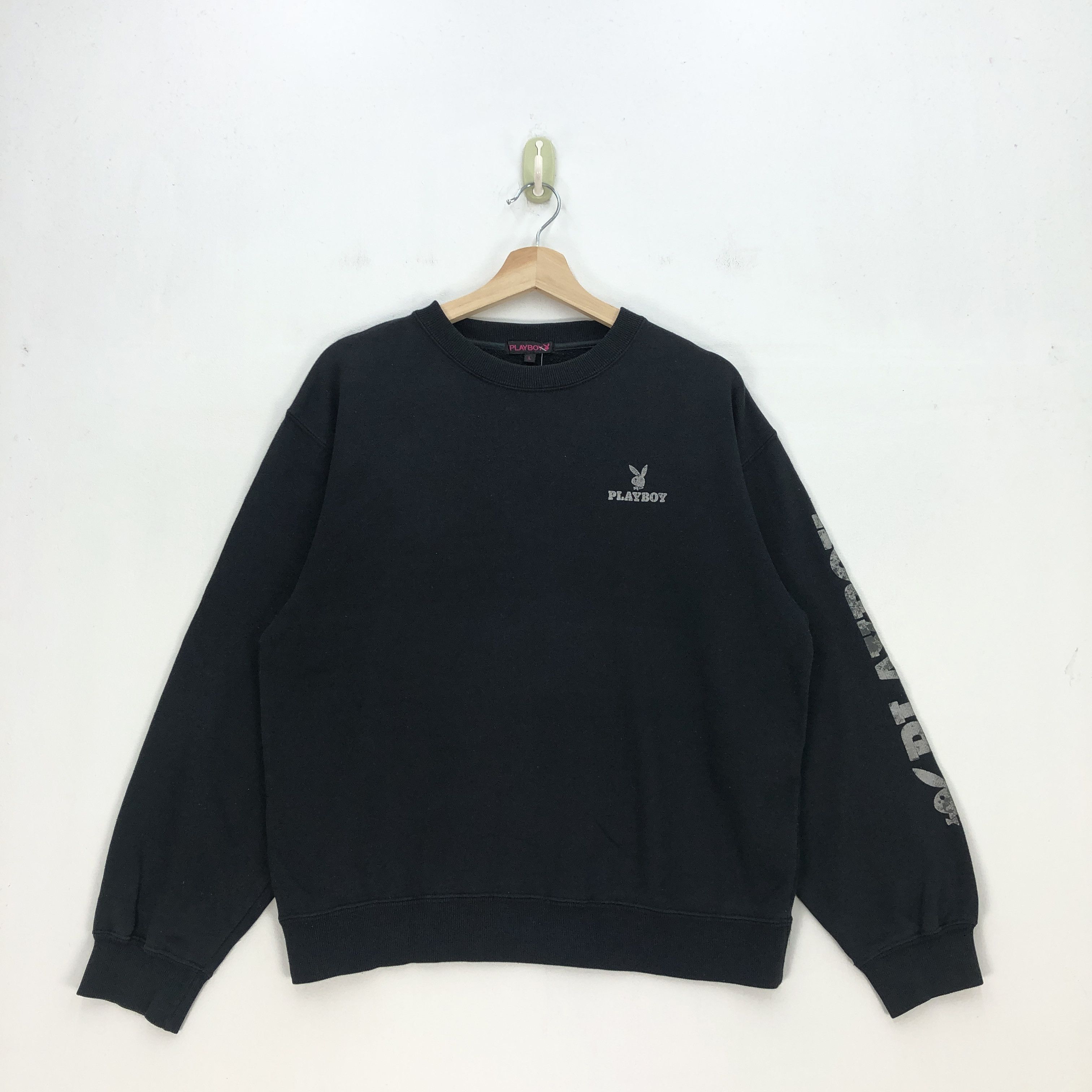Playboy × Vintage Vintage Playboy Sweatshirt Playboy Sweater Pullover Size US M / EU 48-50 / 2 - 2 Thumbnail