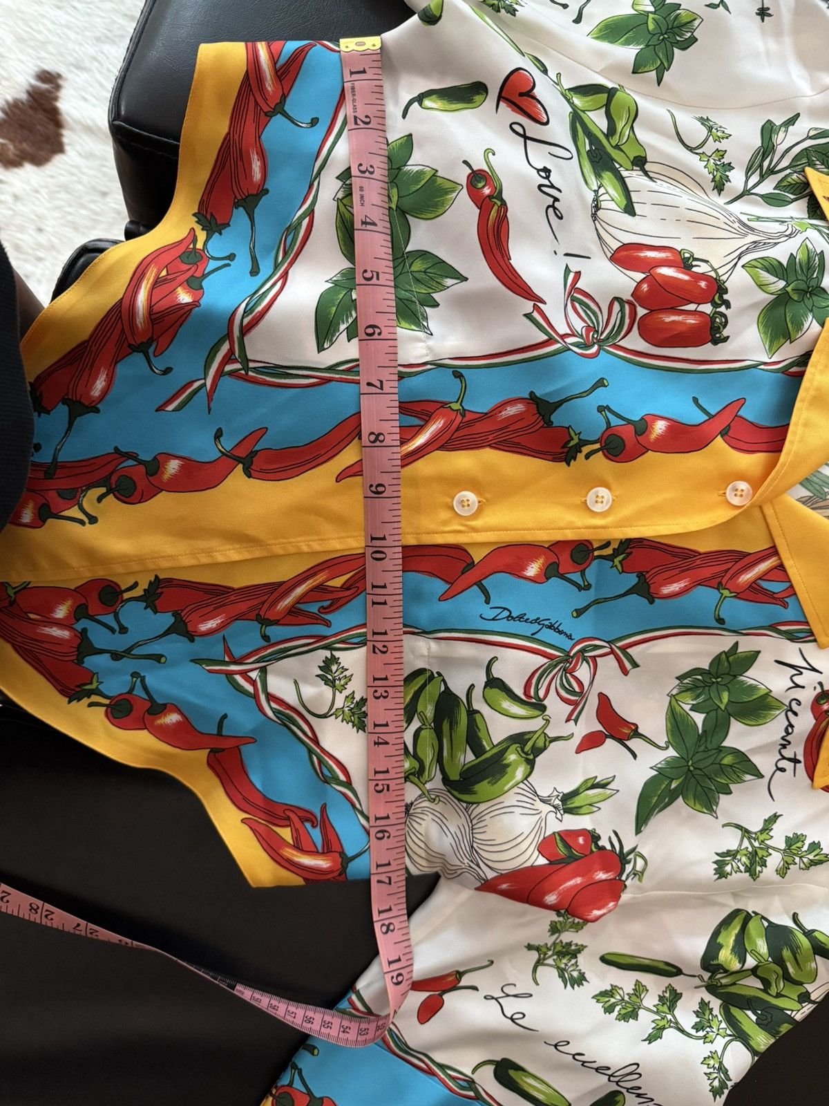 Dolce & Gabbana Dolce & Gabbana silk tie crop top blouse Size XS / US 0-2 / IT 36-38 - 4 Thumbnail