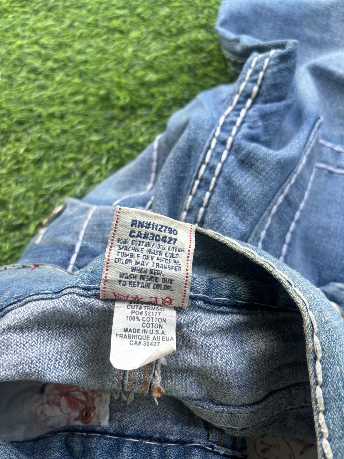 Hysteric Glamour Y2k True Religion bootcut Jeans Size US 32 / EU 48 - 10 Thumbnail