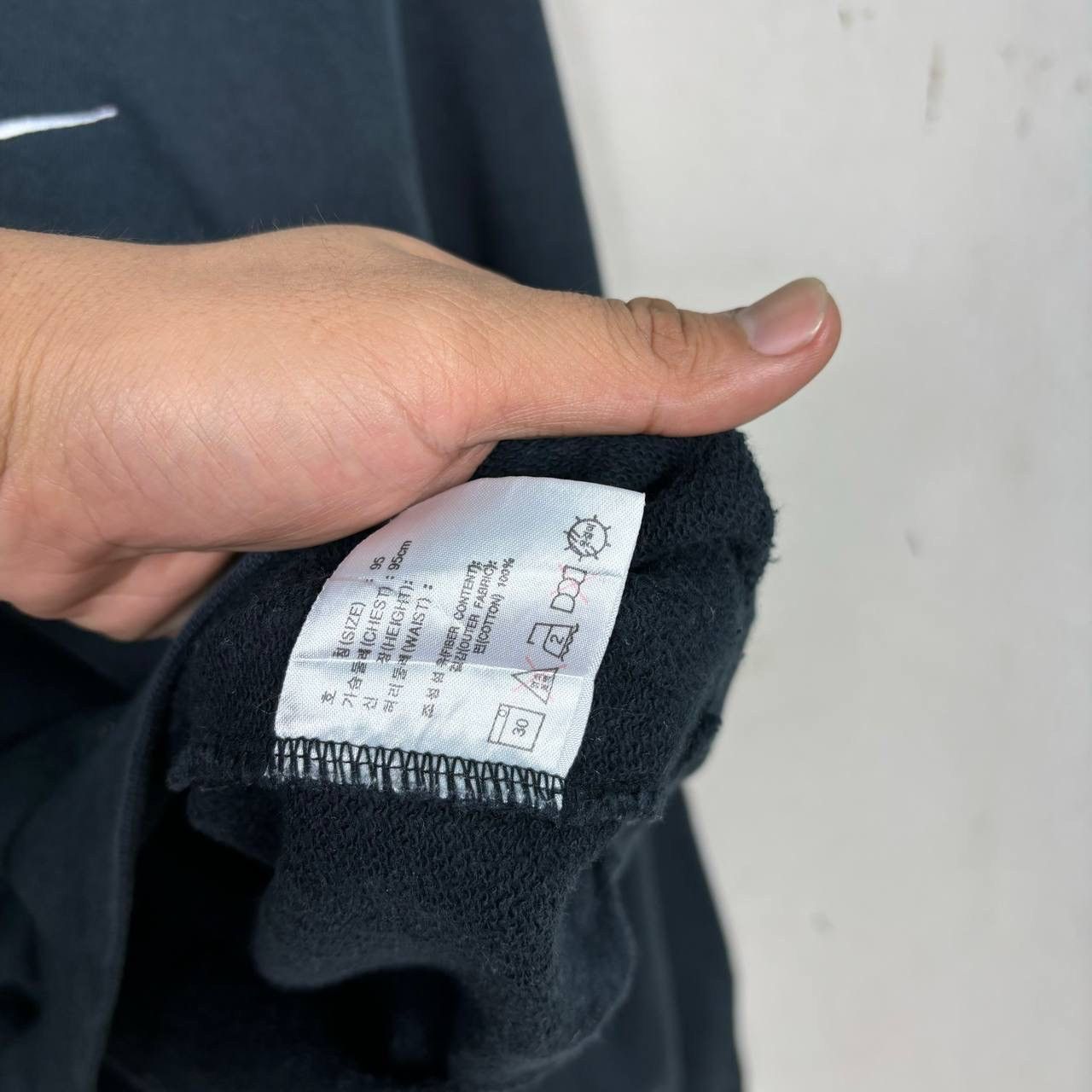 Nike Vintage Nike Sweatshirt Gray White Swoosh 90s M Size US M / EU 48-50 / 2 - 6 Thumbnail