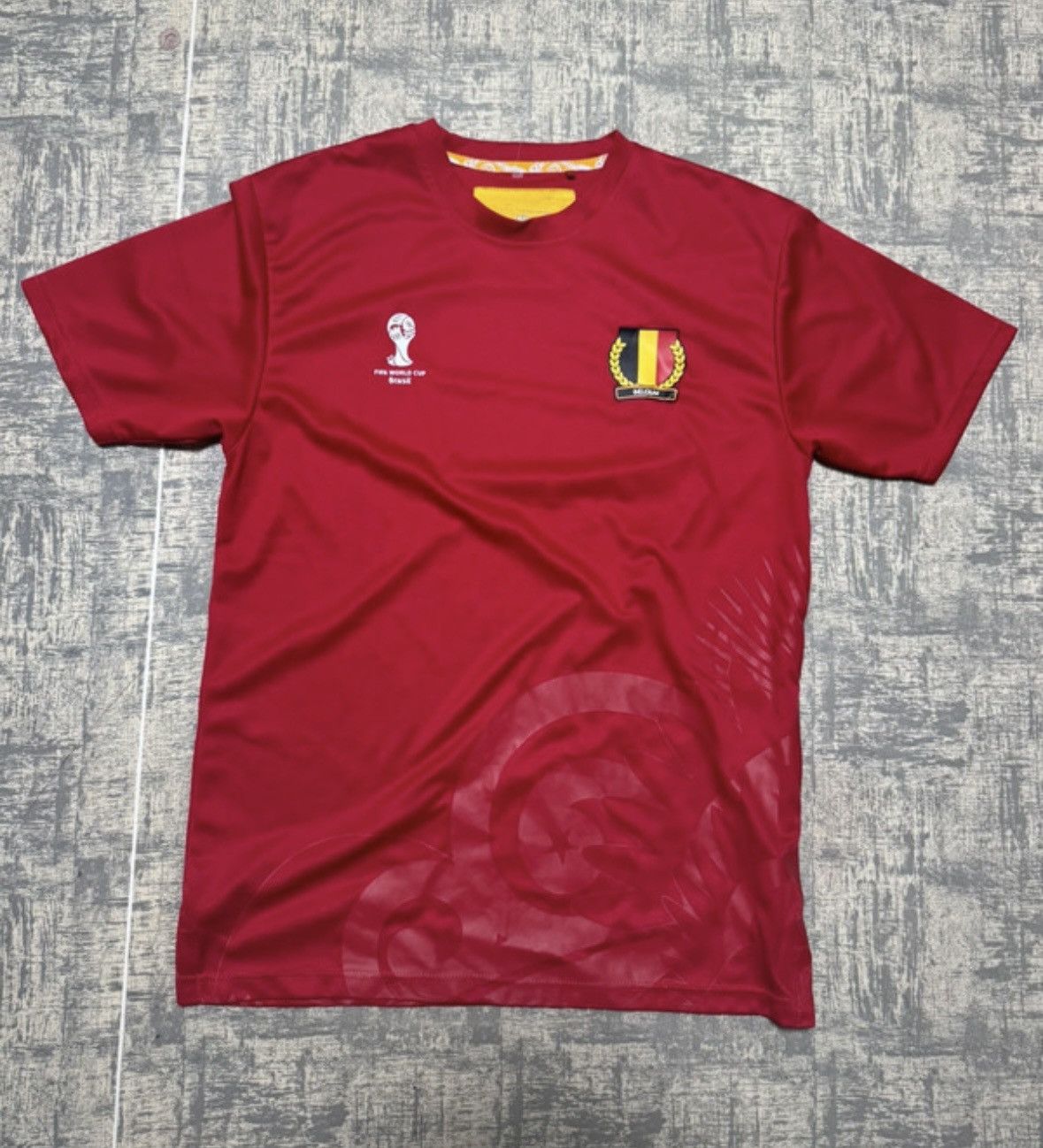 Vintage Soccer jersey Belgium Size US L / EU 52-54 / 3 - 1 Thumbnail