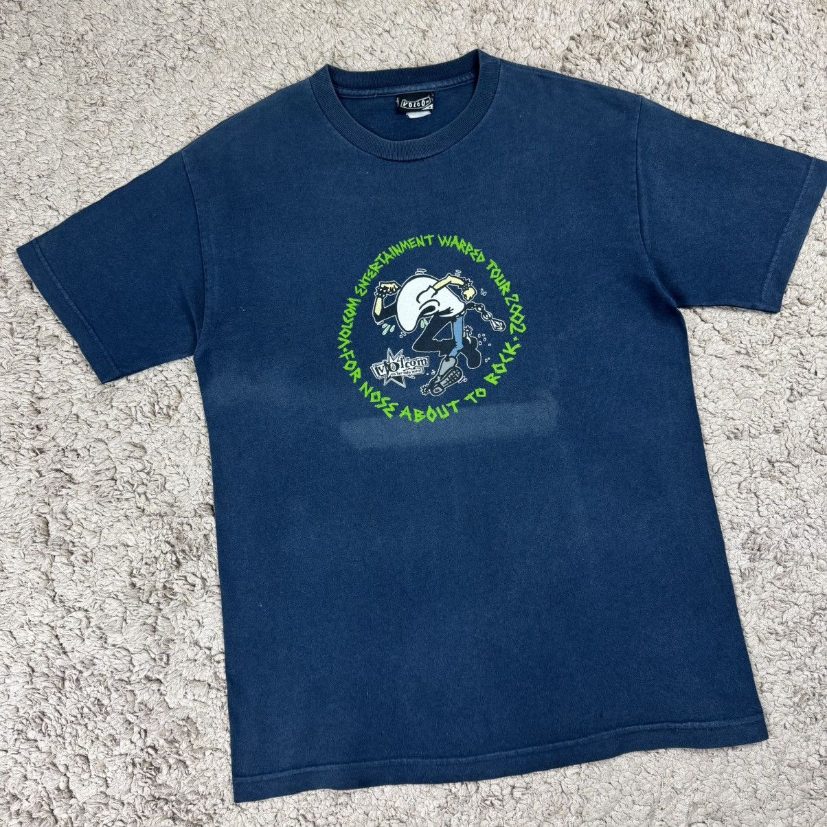 Volcom Vintage Volcom Entertainment Warped Tour 2002 Graphic Tee Size US M / EU 48-50 / 2 - 3 Thumbnail