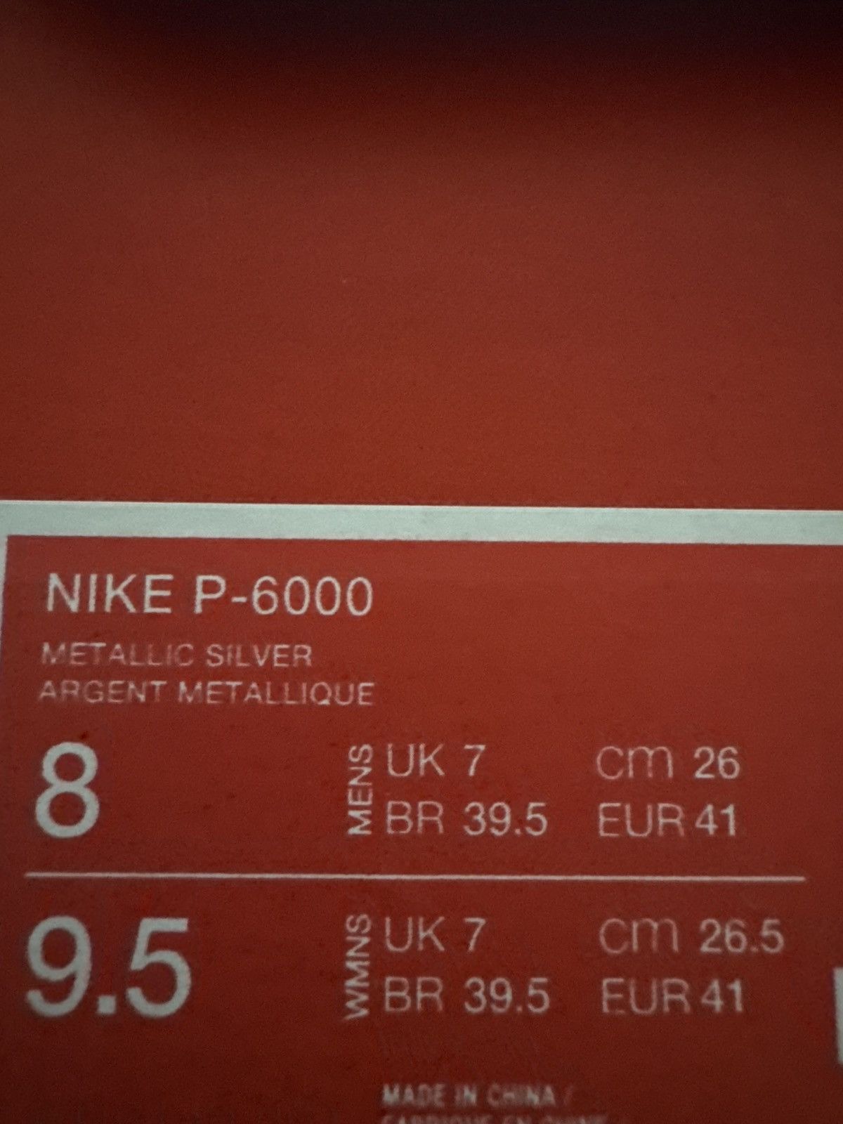 Nike Nike P-6000 Size US 8 / EU 41 - 7 Thumbnail