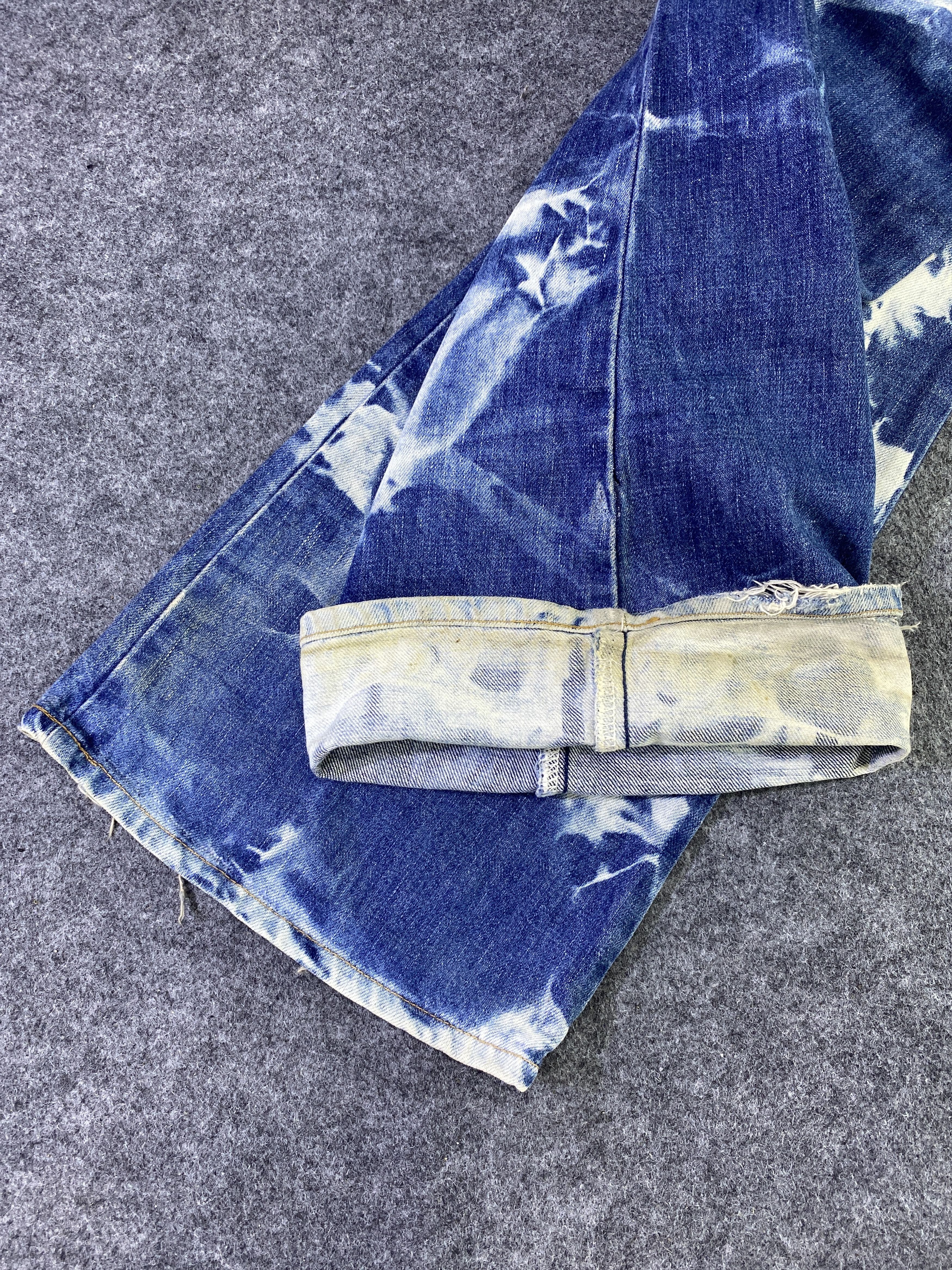 Wrangler Vintage wrangler Flare Lightning Blue Jeans - J953 Size US 28 / EU 44 - 13 Thumbnail