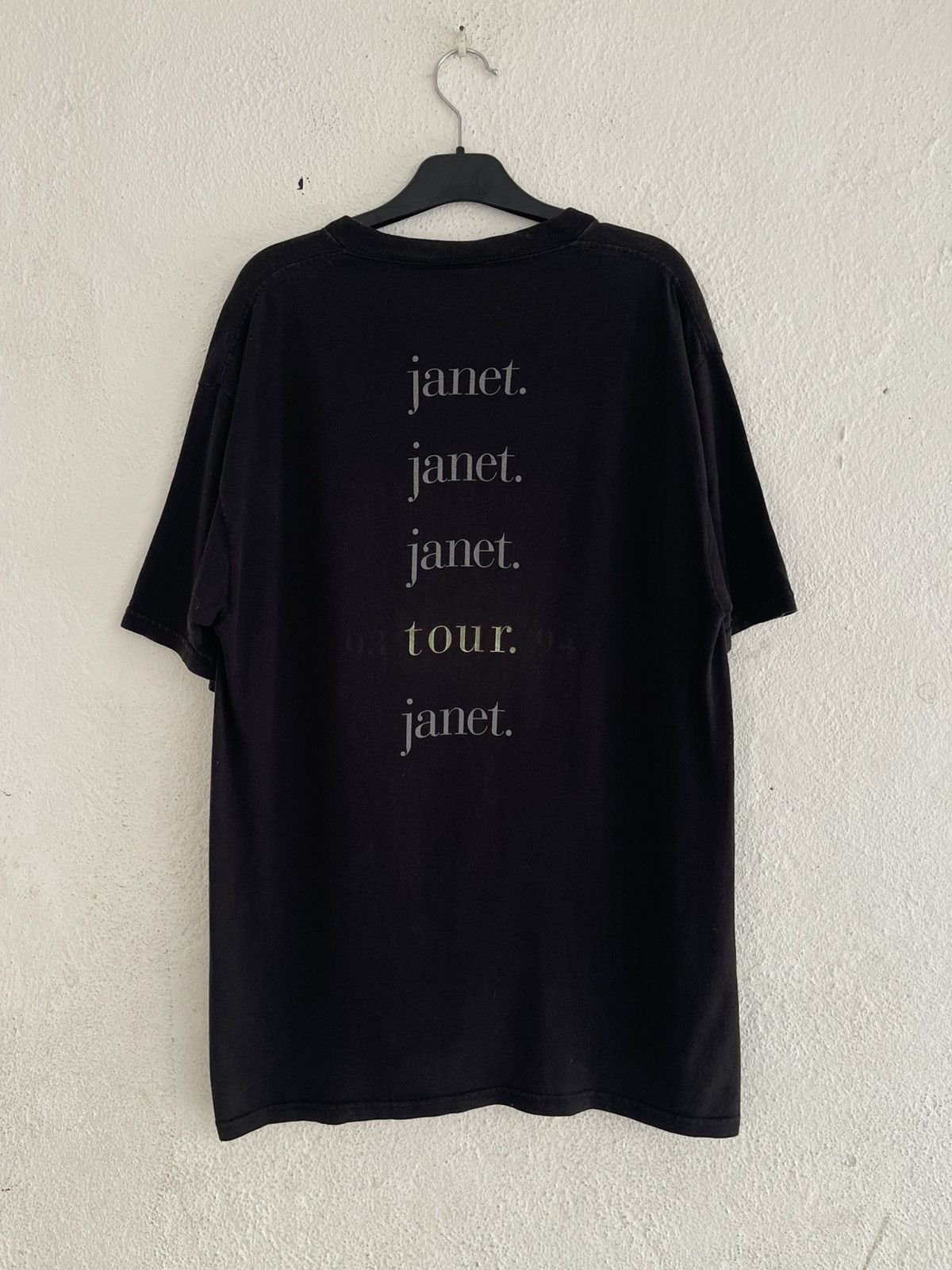 Band Tees Vintage 1993 Janet Jackson World Tour T Shirt Size US L / EU 52-54 / 3 - 2 Thumbnail
