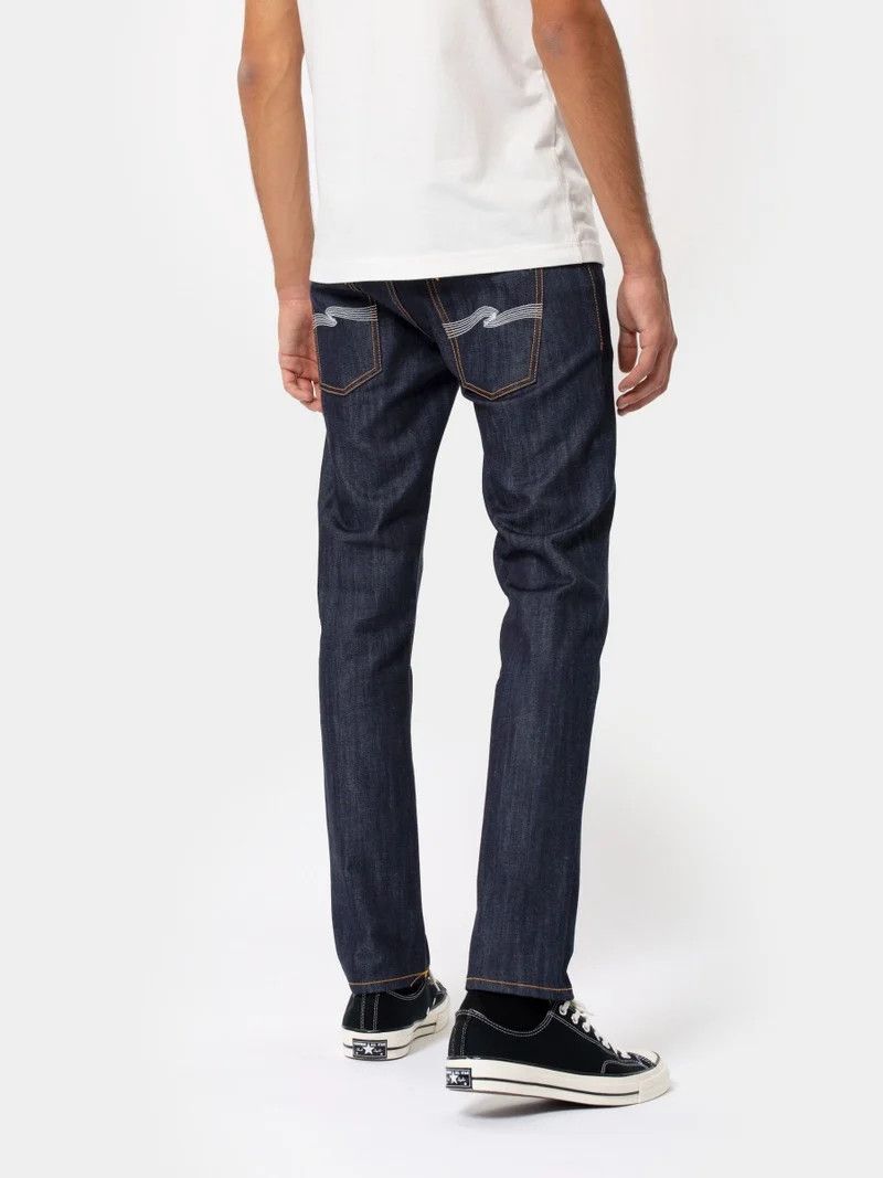 Nudie Jeans Nudie Jeans Thinn Finn Organic Dry Denim Ecru Jeans Size US 31 - 1 Thumbnail
