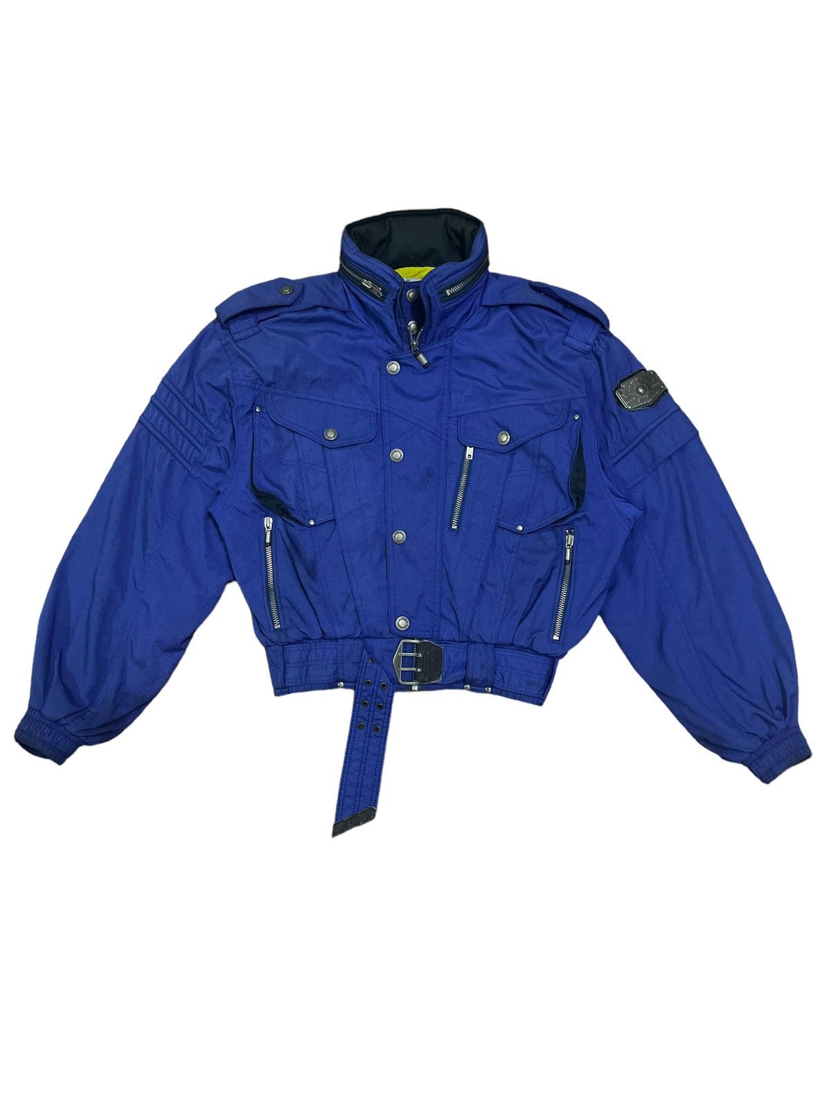 image of Vintage Japan Killy By Asics Multipocket Style Ski Jacket in Blue, Men's (Size Medium)