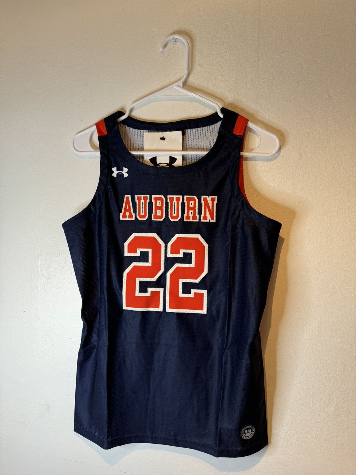Under Armour Auburn Sample Under Armour Basketball Jersey Womens S Size S / US 4 / IT 40 - 1 Thumbnail