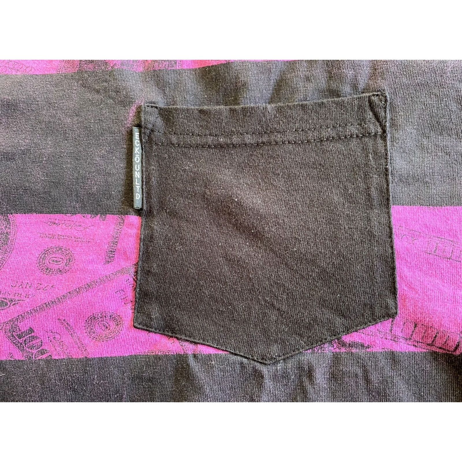 Vintage Echo Unlimited Money Shirt Men’s 2XL Purple/Black Front Pocket T-Shirt Mens XXL Black Money Pocket Echo Unlimited Money Shirt Size US XXL / EU 58 / 5 - 3 Thumbnail