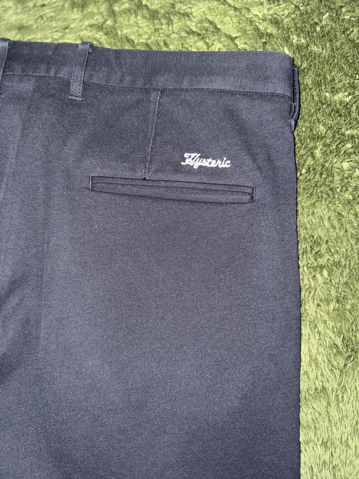 Hysteric Glamour [M] Hysteric Glamour Cotton-Poly Blended Easy Pants Black Size US 32 / EU 48 - 10 Thumbnail