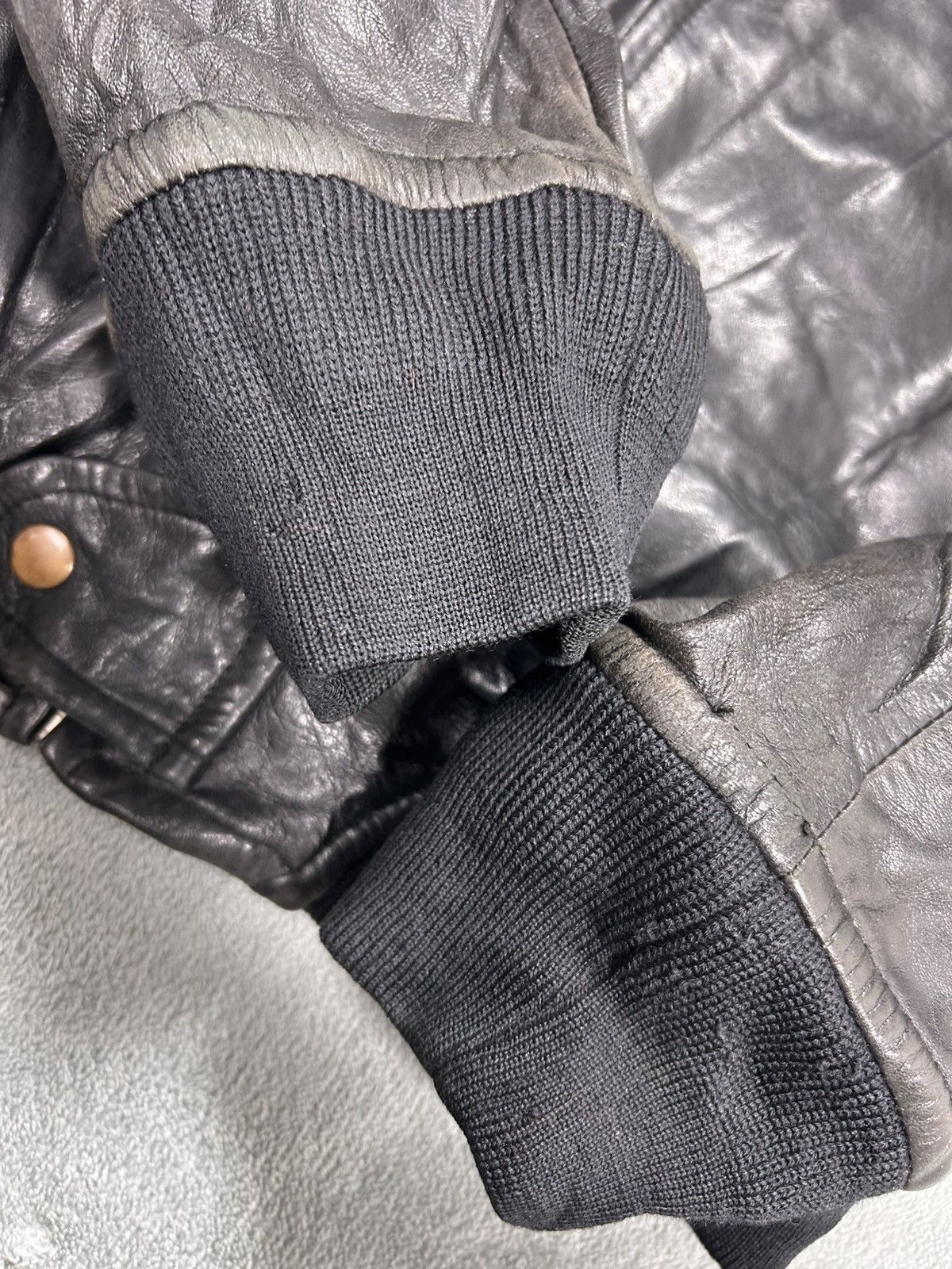 Issey Miyake Vintage Issey Miyake Leather Jacket Size US M / EU 48-50 / 2 - 7 Thumbnail