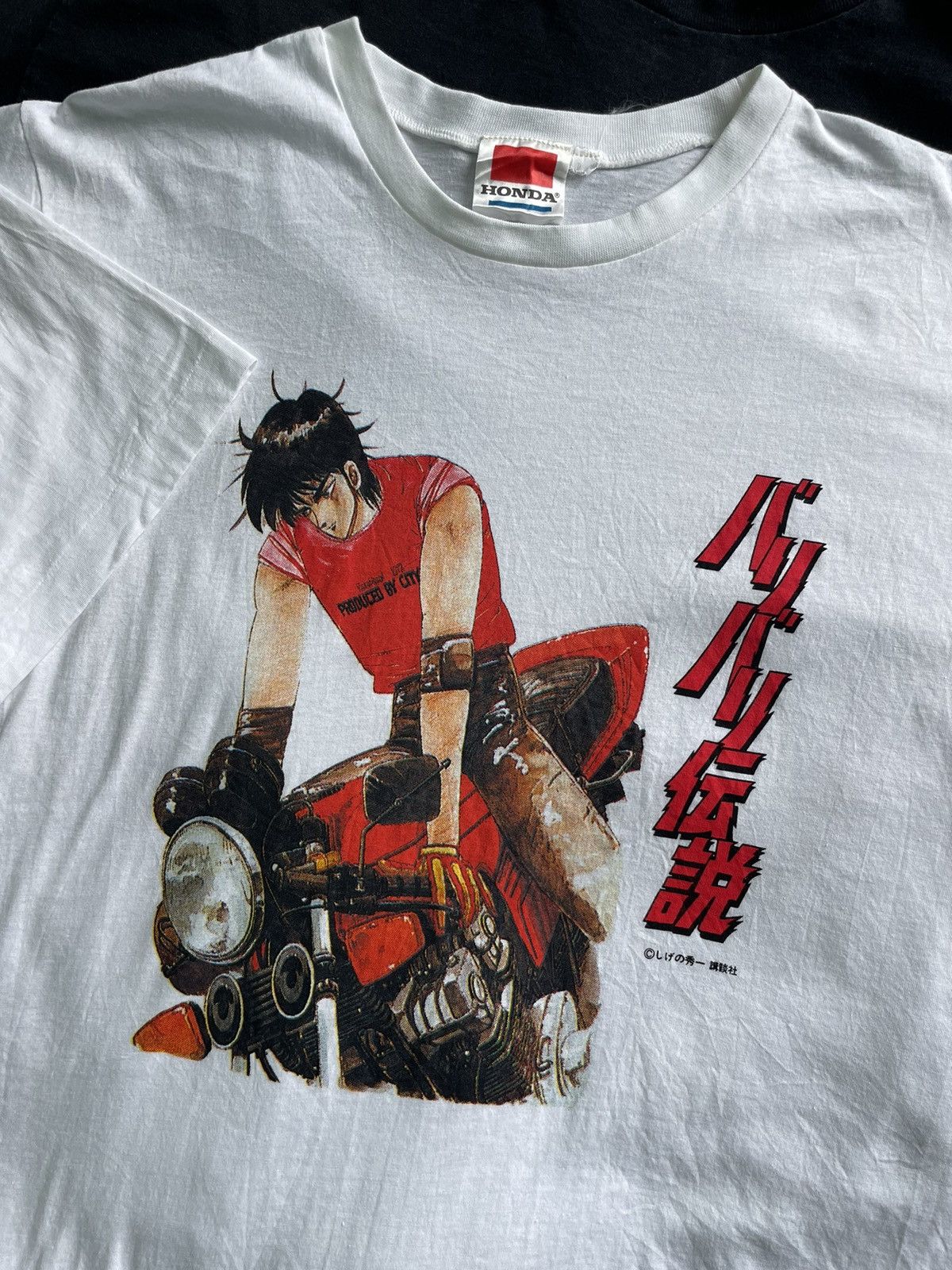 Anime Very Rare Vintage Bari Bari Densetsu Legend Tshirt Size US L / EU 52-54 / 3 - 1 Thumbnail