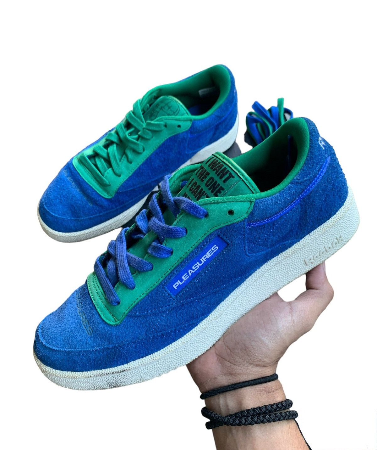 image of Pleasure Aztrek Shoes in Blue, Men's (Size 10)