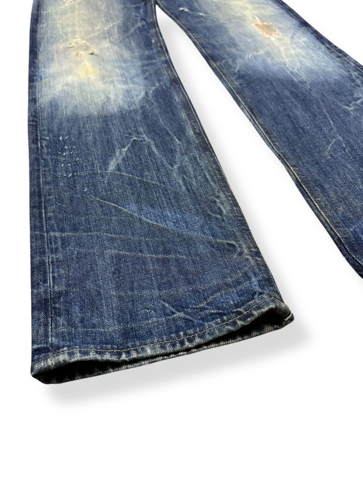 G-Star Vintage GStar Raw GS01 Distressed Grunge Jeans Made in Italy Size US 30 / EU 46 - 9 Thumbnail