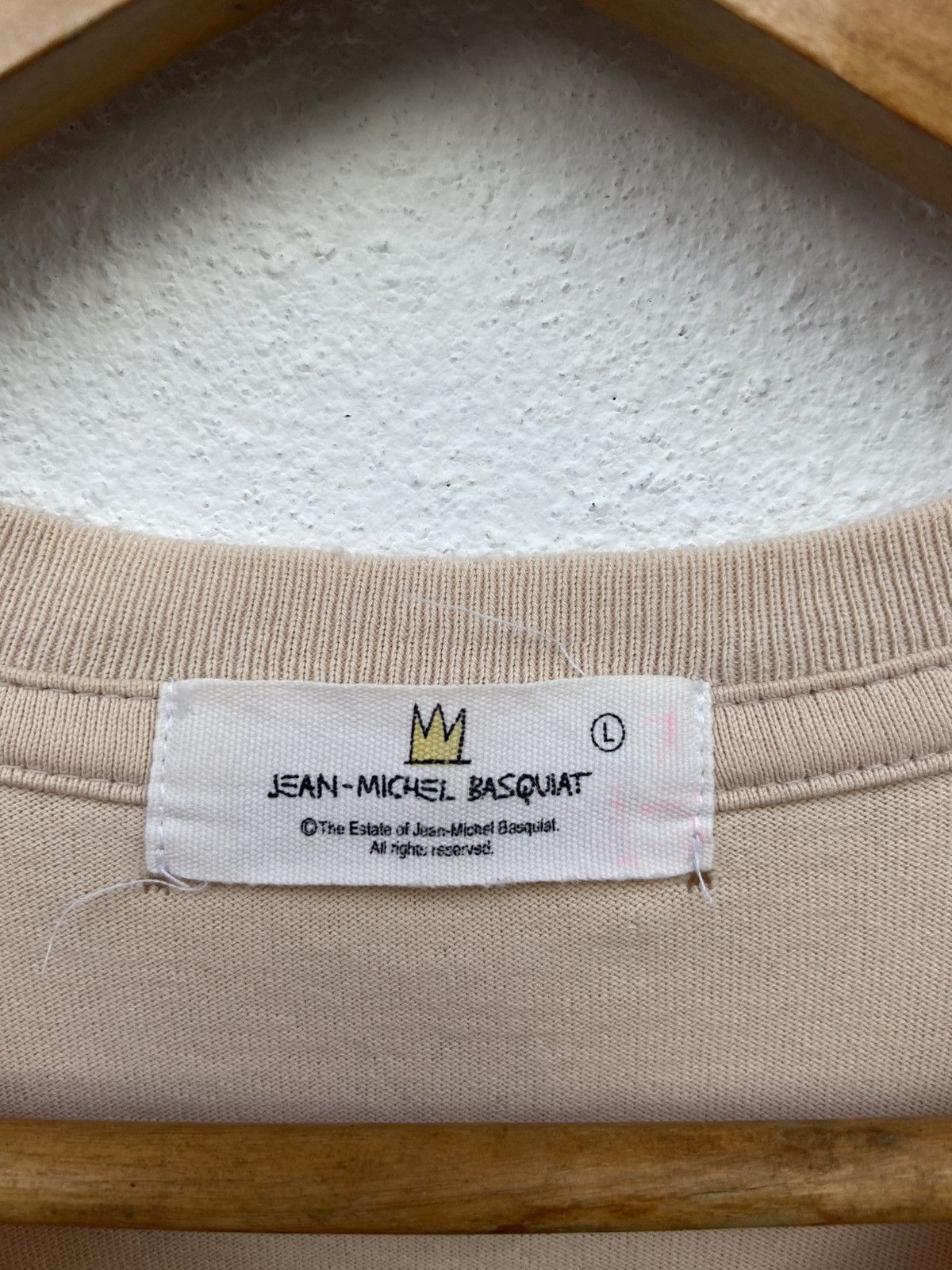 Jean-Michel Basquiat 🔥 Vintage Jean Michel Basquiat t shirt distressed Size US M / EU 48-50 / 2 - 8 Thumbnail