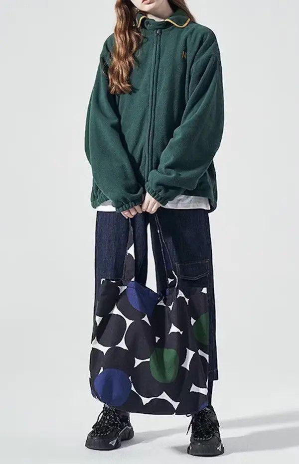 Japanese Brand Fashion y2k shopper tote bag aesthetic Size ONE SIZE - 3 Thumbnail