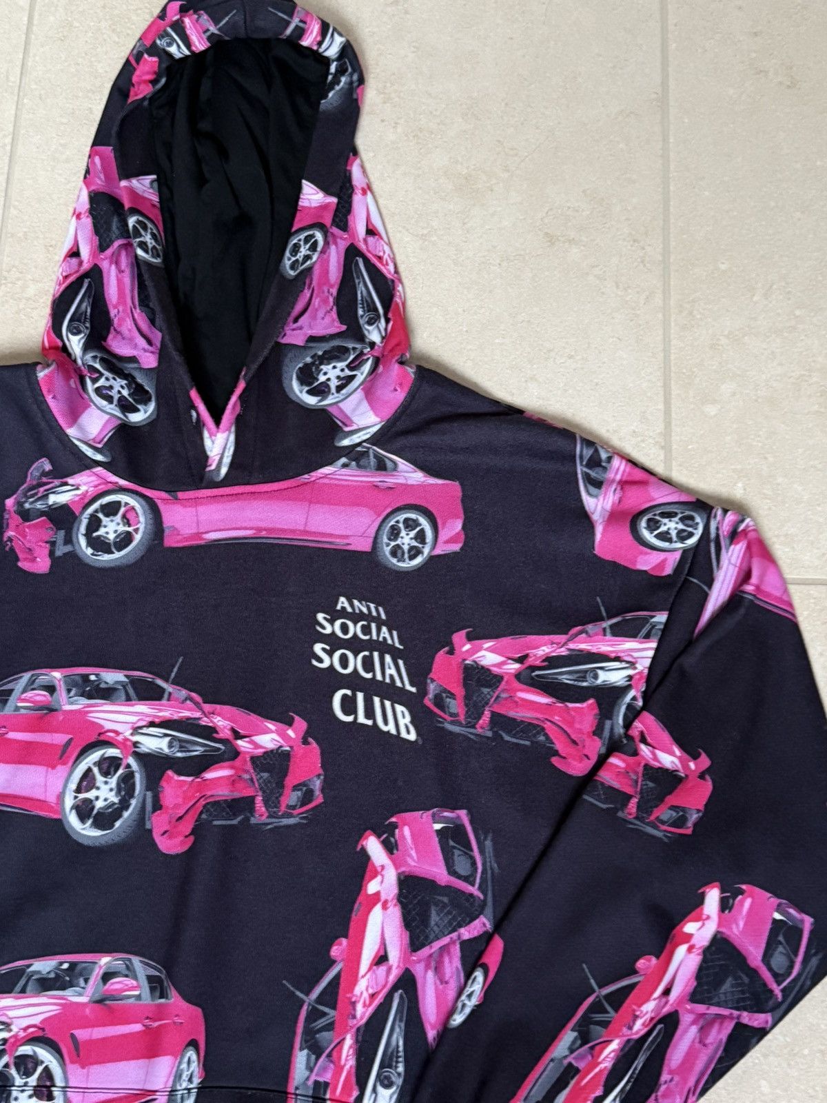 Anti Social Social Club Anti Social Social Club 3AM on Melrose All Over Hoodie Size US M / EU 48-50 / 2 - 3 Thumbnail