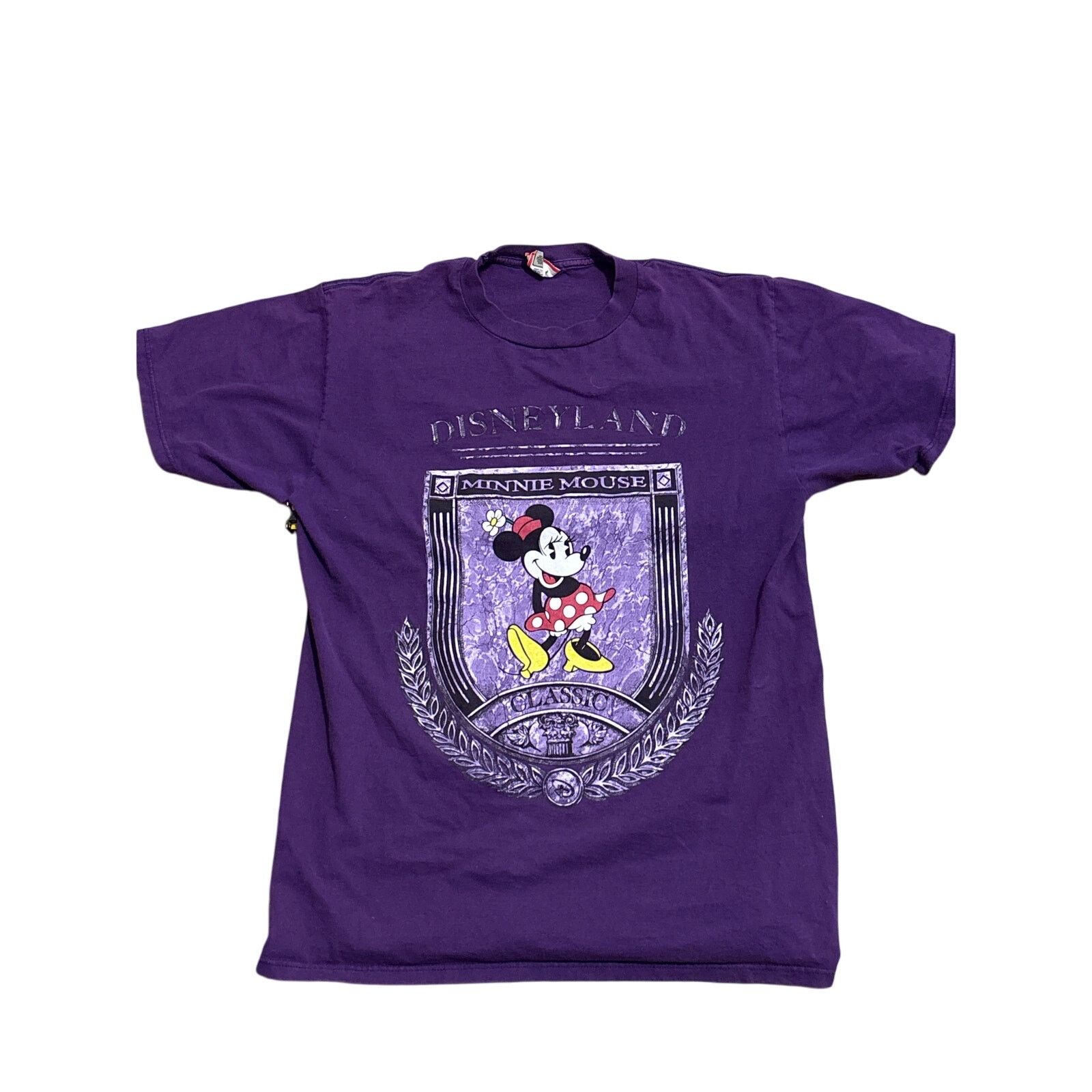 Disney Vintage 90s Disney designs, purple Minnie mouse Disneyland L Size L / US 10 / IT 46 - 1 Thumbnail