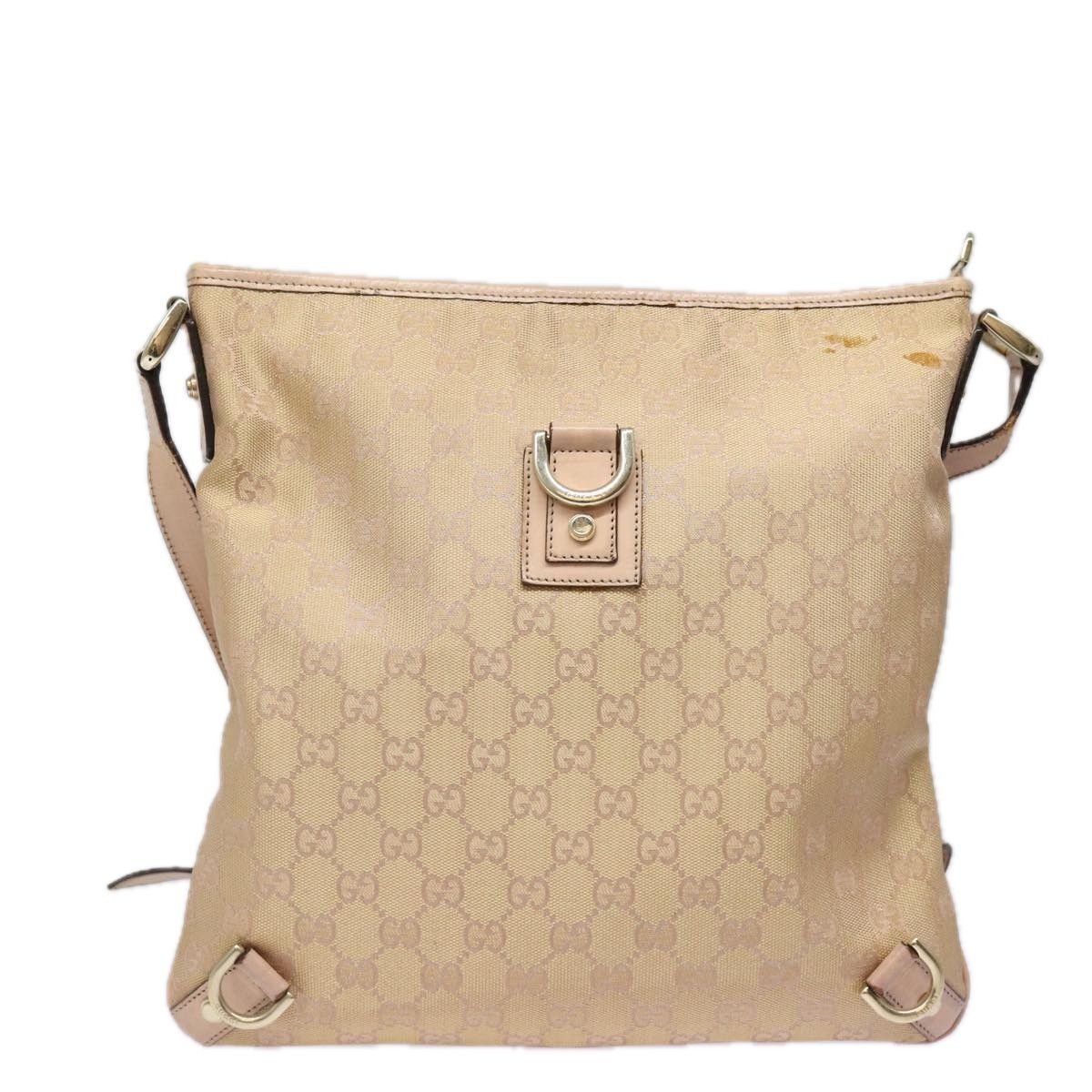 Gucci Gg Canvas Pink Canvas Shoulder Bag (Pre-Owned) Size ONE SIZE - 1 Thumbnail