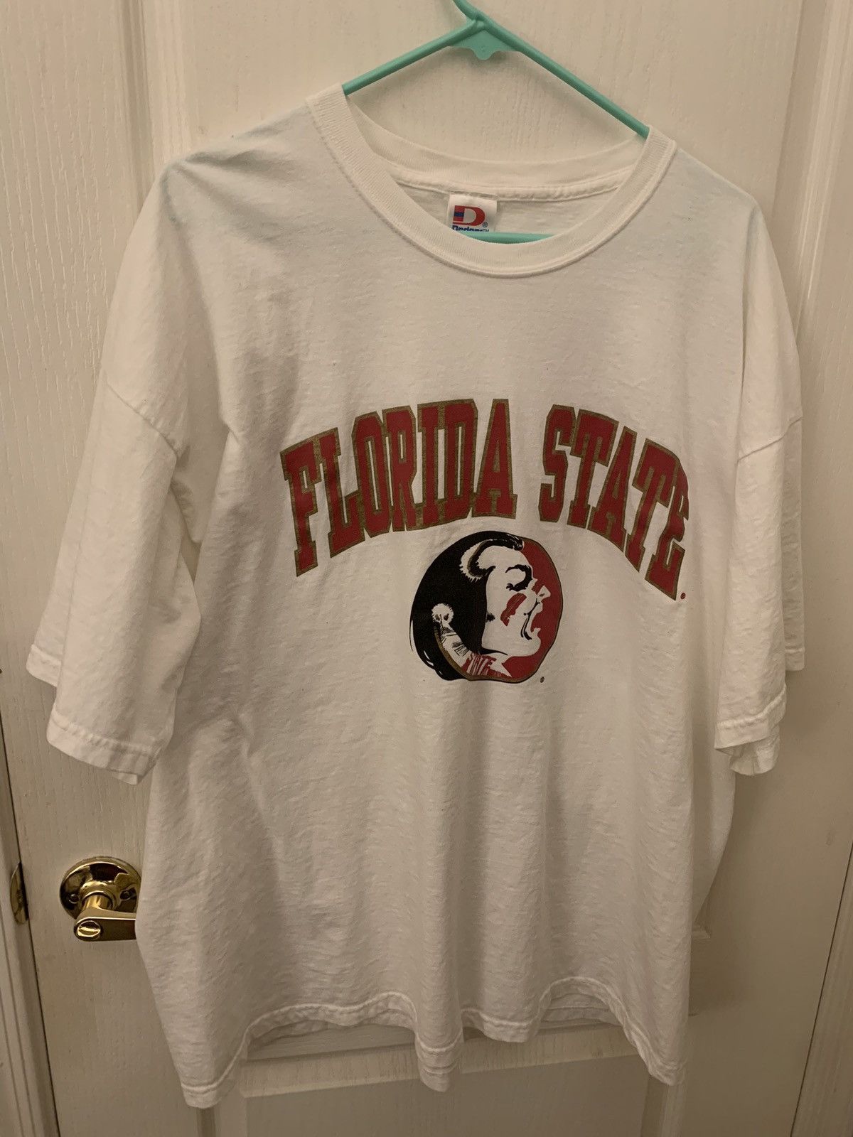 NCAA × Vintage 90s Florida state seminoles tee Size US XXL / EU 58 / 5 - 1 Thumbnail