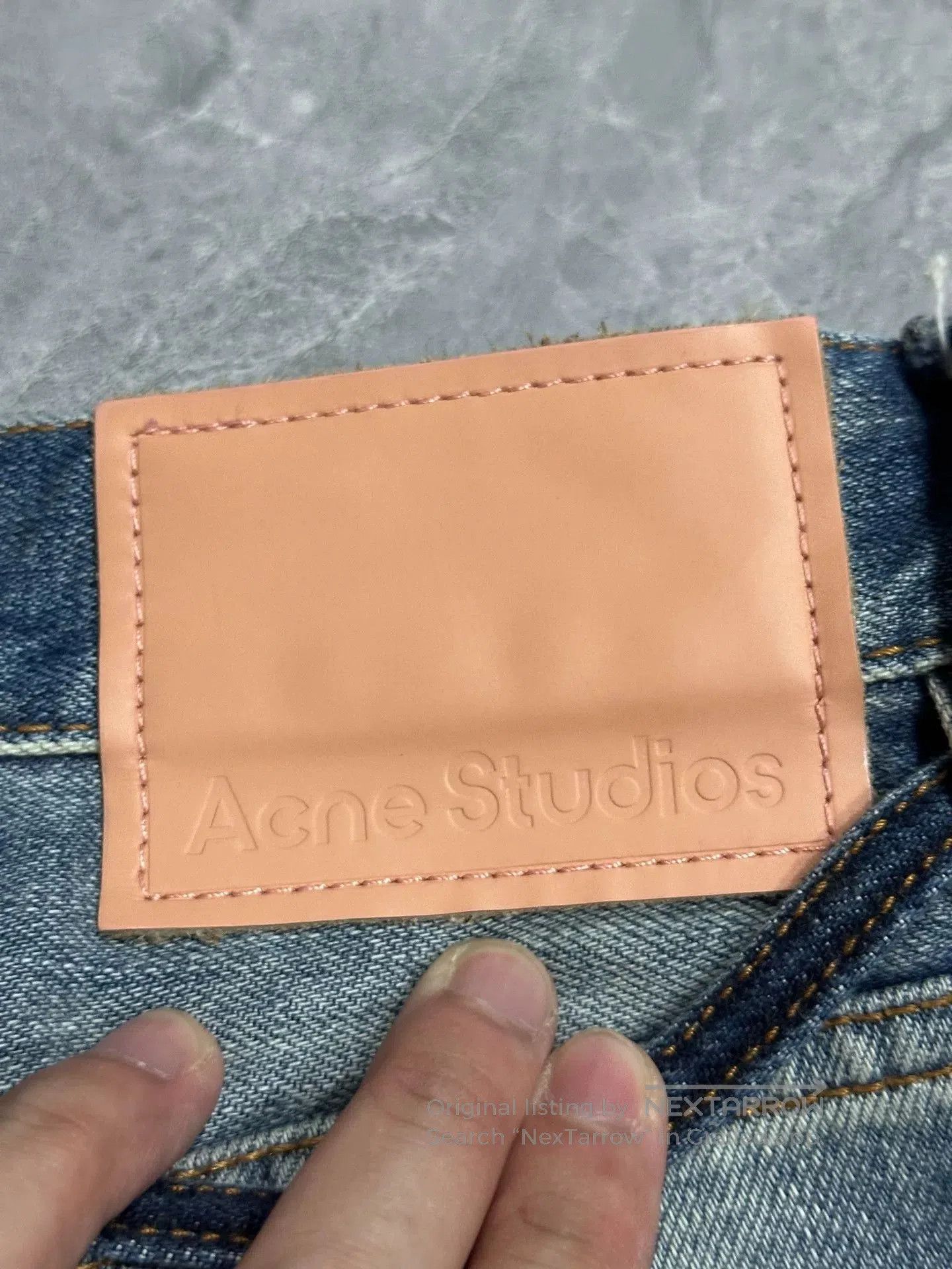 Acne Studios Acne Studios Patchwork Blue Denim Pants. Size US 32 / EU 48 - 6 Thumbnail