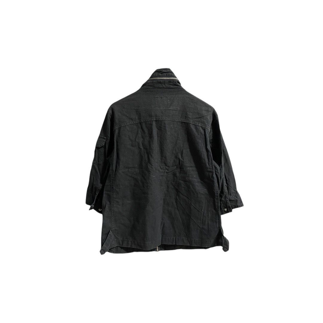 If Six Was Nine × Japanese Brand × Seditionaries 🔥Sick Y2K D Homme A Homme Zipper Shirt Black Goth Punk Size US M / EU 48-50 / 2 - 10 Thumbnail