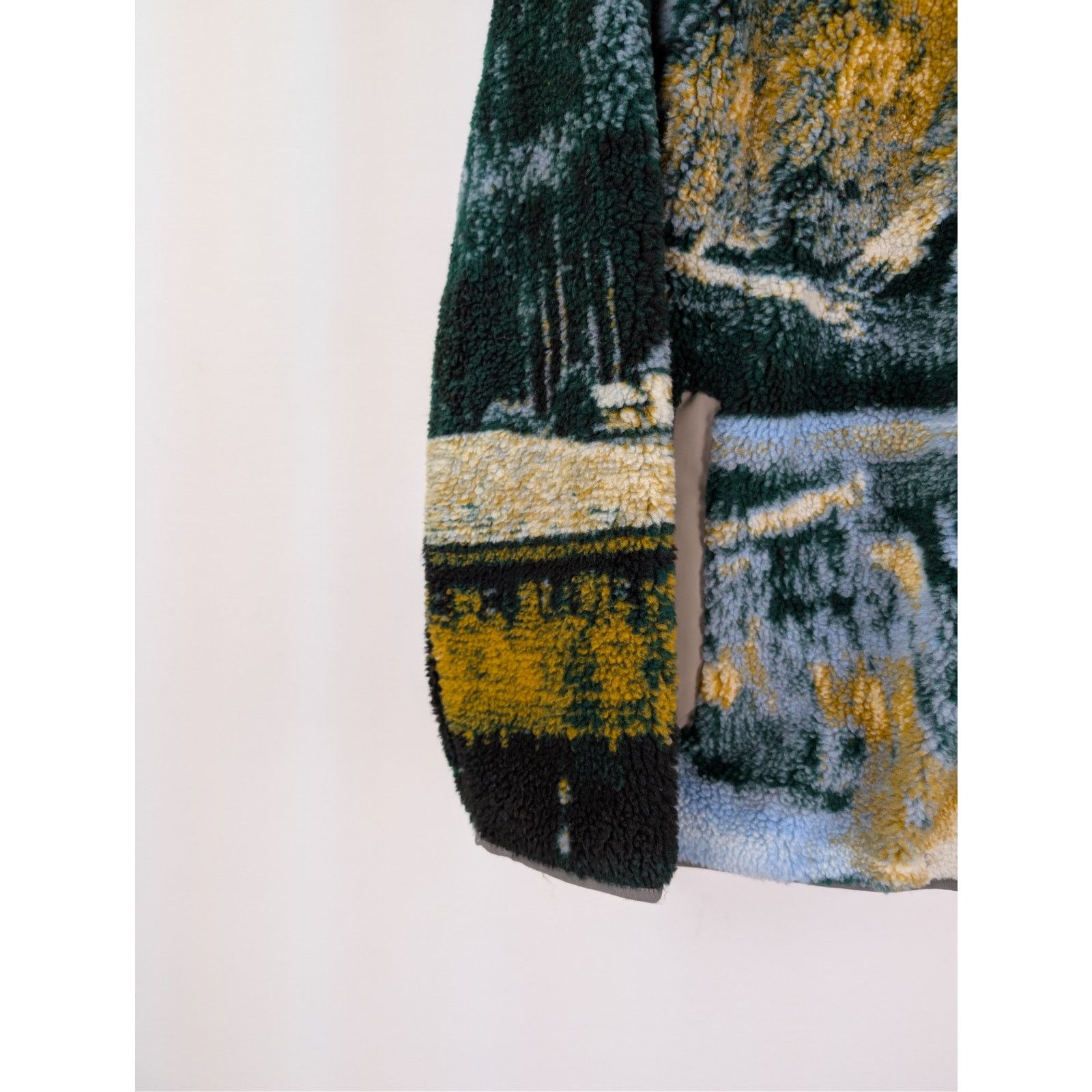 Todd Snyder o1rshd1 CC20 outdoor scenic print borg full zip jacket Size US S / EU 44-46 / 1 - 5 Thumbnail