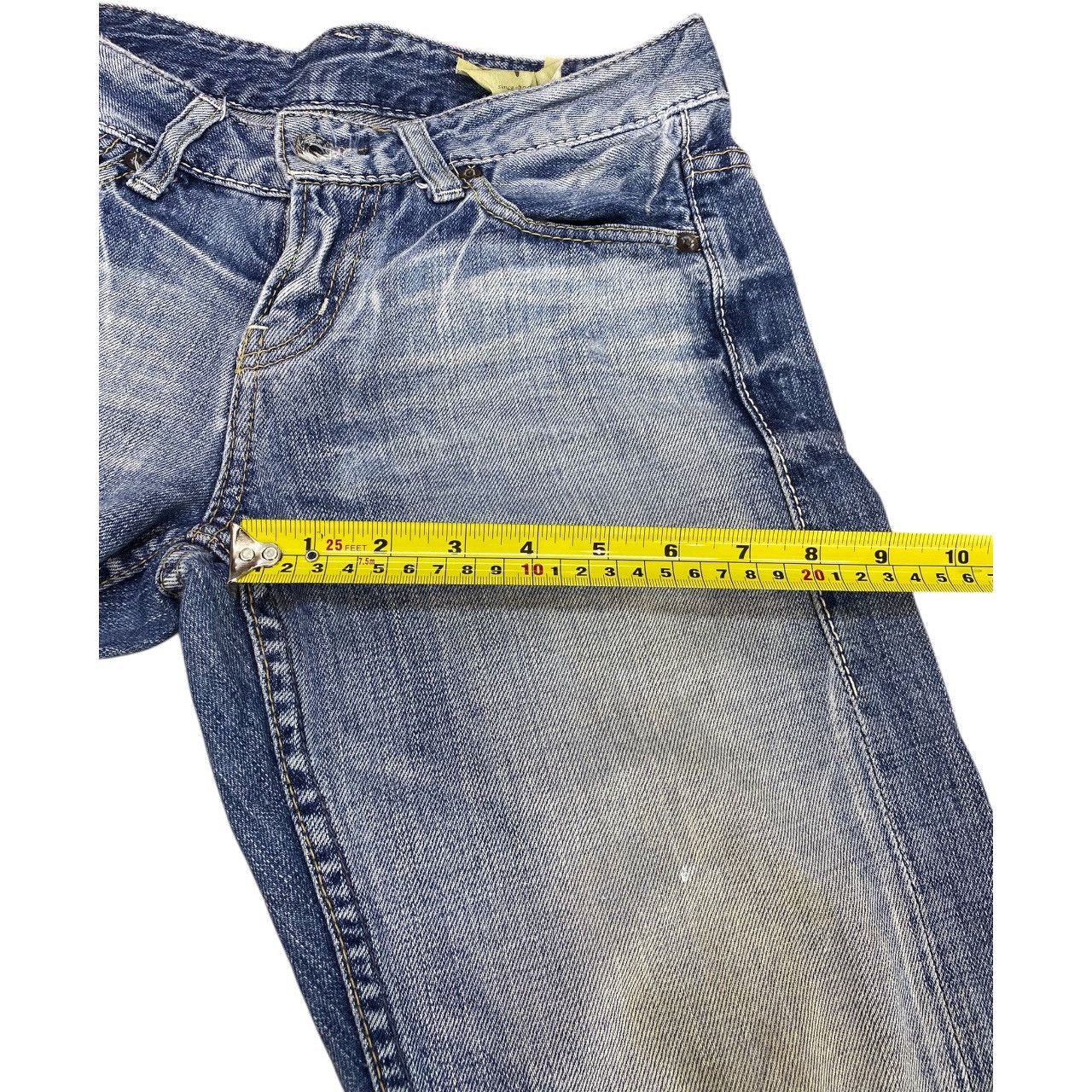 Japanese Brand Japanese Brand Faded Blue Wash Style Loose Jeans Size US 30 / EU 46 - 6 Thumbnail