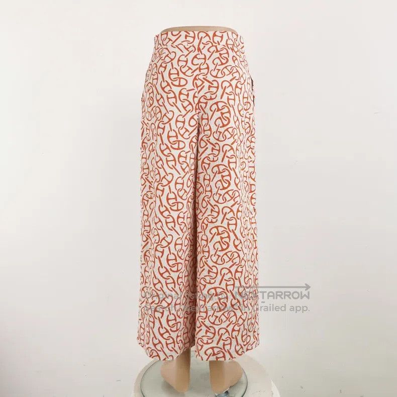 Hermes Hermes Cotton Printed Pig Nose Button Long Trousers Size 42" / US 20 - 5 Thumbnail