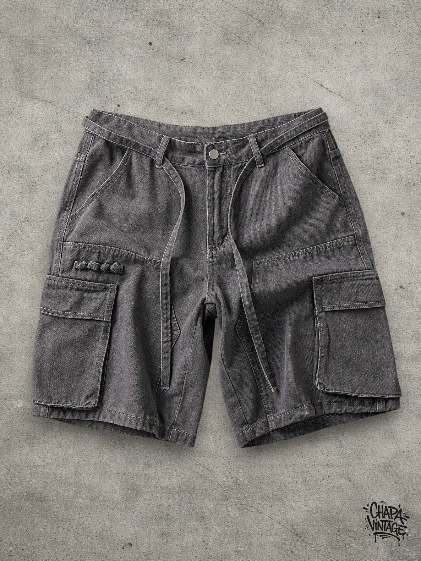 Japanese Brand Cargo gray shorts Size US 32 / EU 48 - 1 Thumbnail
