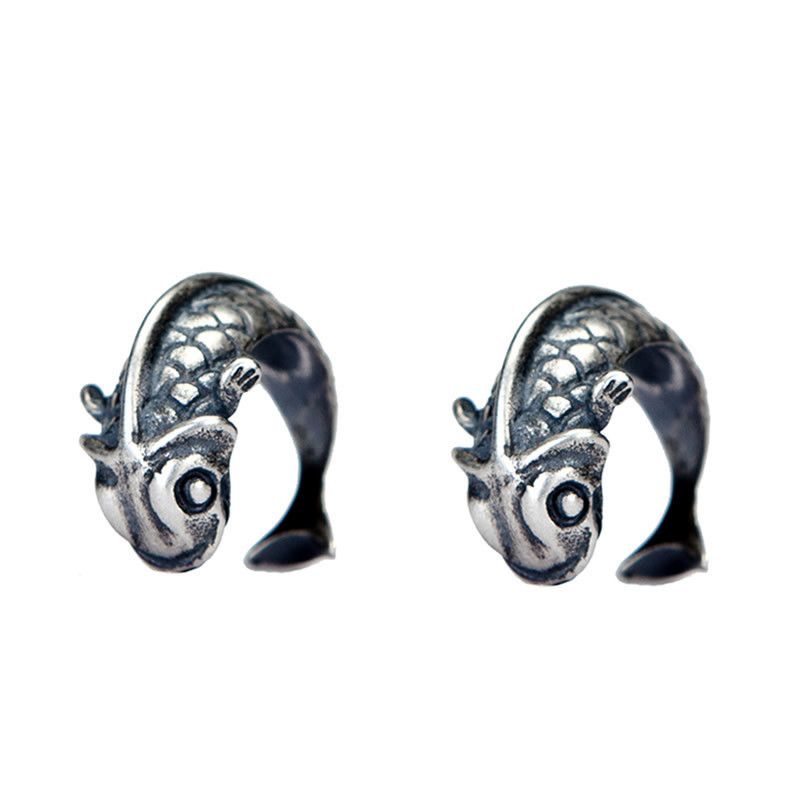 Jewelry Koi fish New Trend Earrings One Pairs Chrome Jewelry Size ONE SIZE - 6 Thumbnail