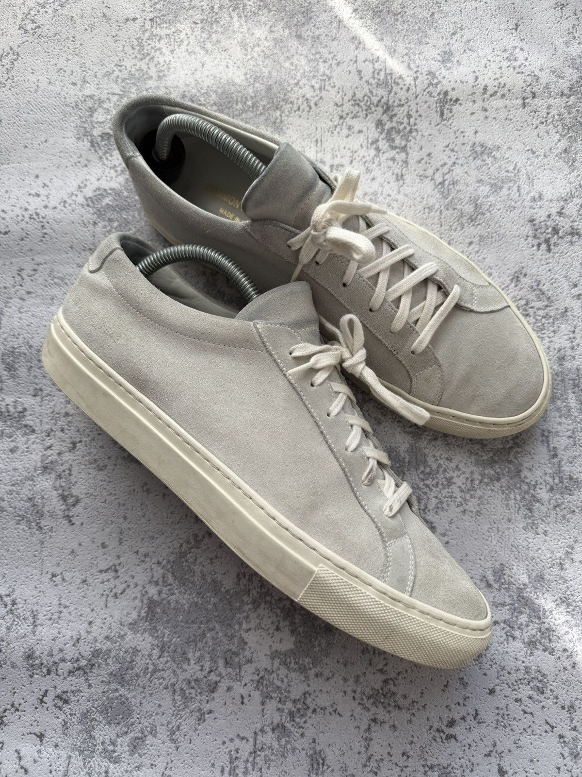Common Projects Common Projects Achilles Suede Shoes Size US 9 / EU 42 - 13 Thumbnail