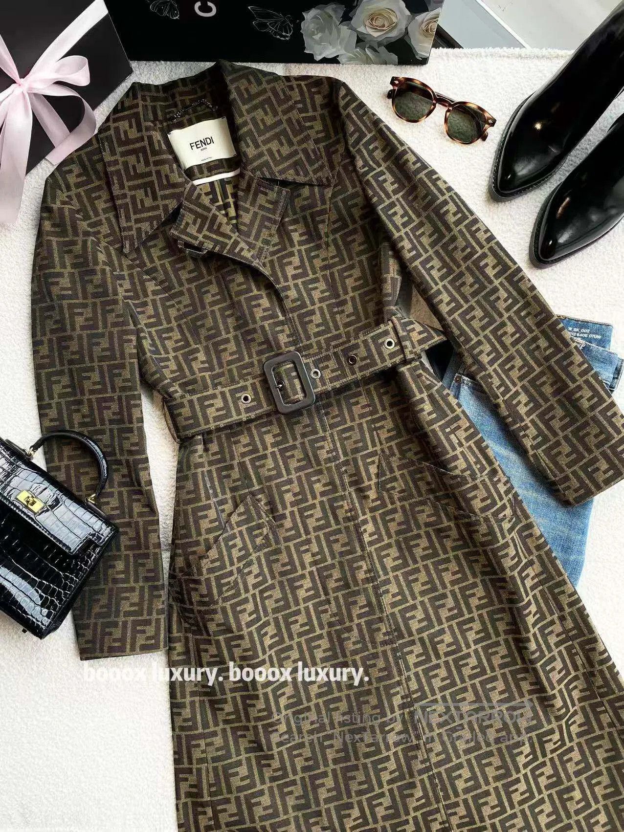 Fendi Fendi The old flower is full of prints on the tunic| Size XXS / US 00 / IT 34 - 1 Thumbnail