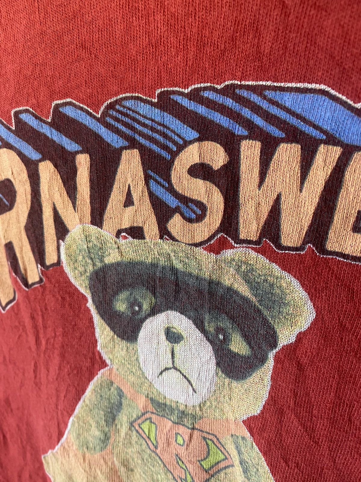 Hysteric Glamour × Japanese Brand RNA DNA bear superhero wide collar tee Size US S / EU 44-46 / 1 - 5 Thumbnail