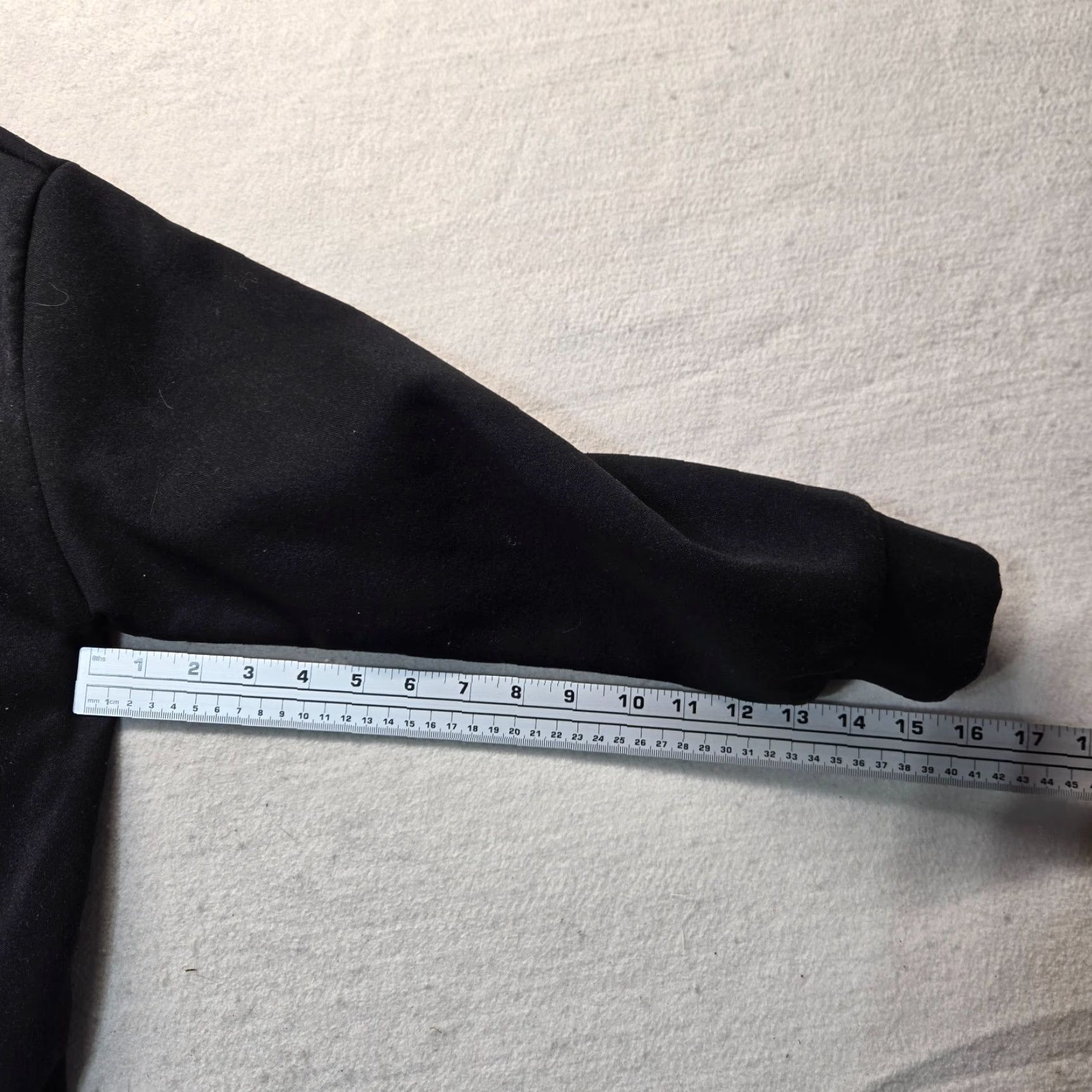 Shein SheIn Sweatshirt Solid Black Long Sleeve Adult Women's L Black Pullover Crew Neck Knit 100% Polyester Relaxed Casual Travel & Places Oversized Fall Size L / US 10 / IT 46 - 5 Thumbnail