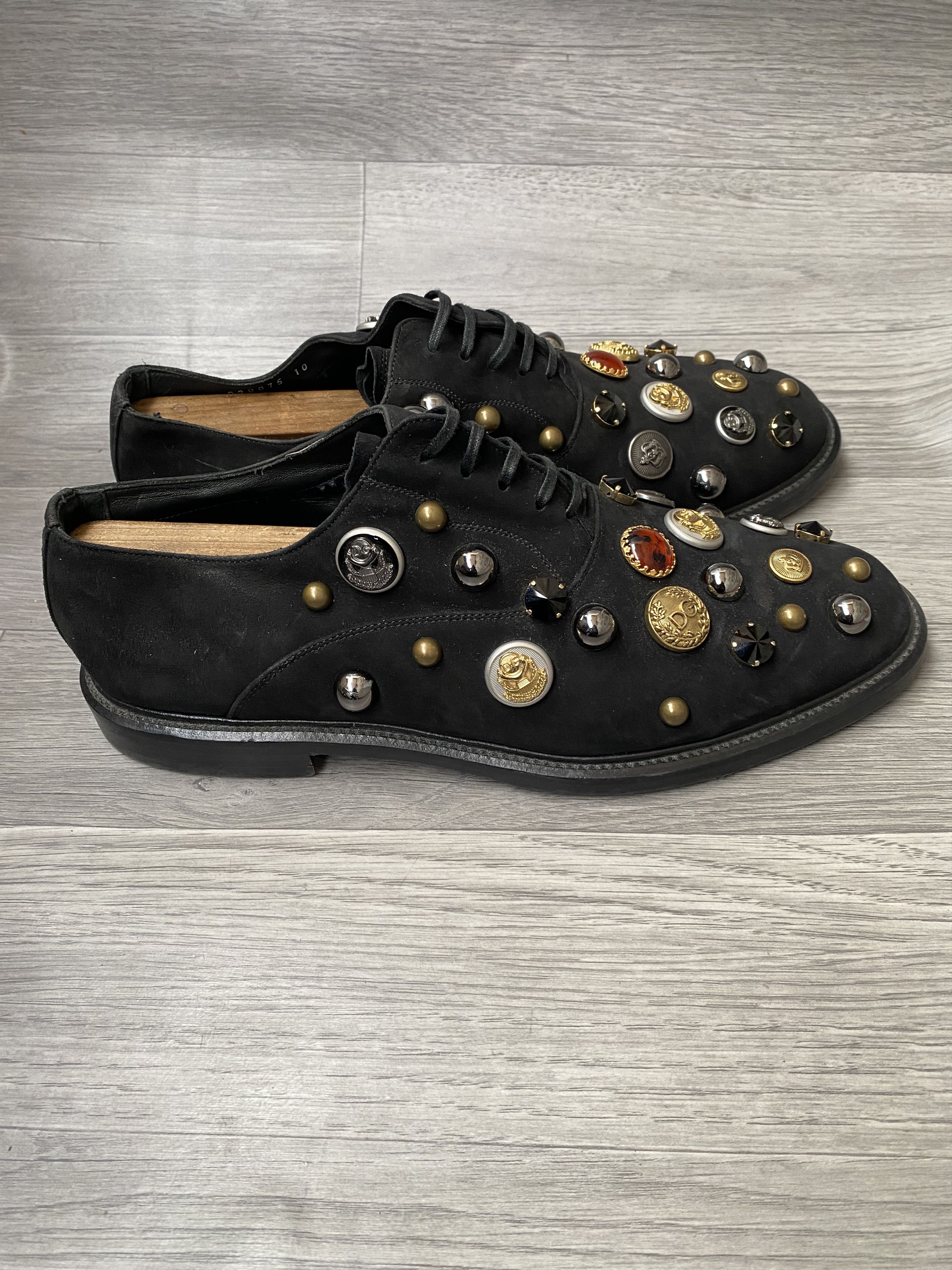 Dolce & Gabbana Dolce gabbana, maison margiela style derby suede shoes uk10 Size US 11 / EU 44 - 10 Thumbnail