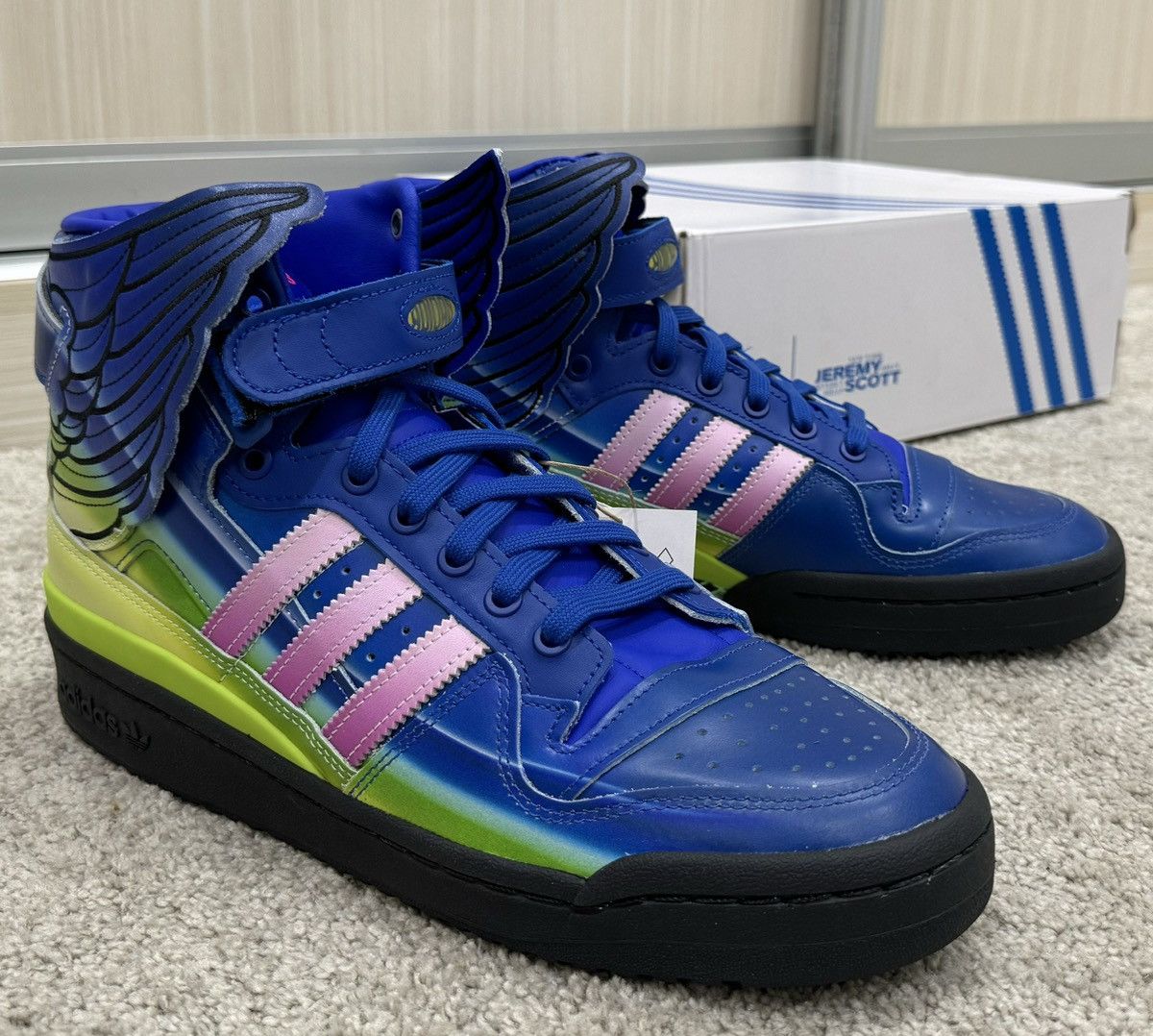 jeremy scott adidas size 10