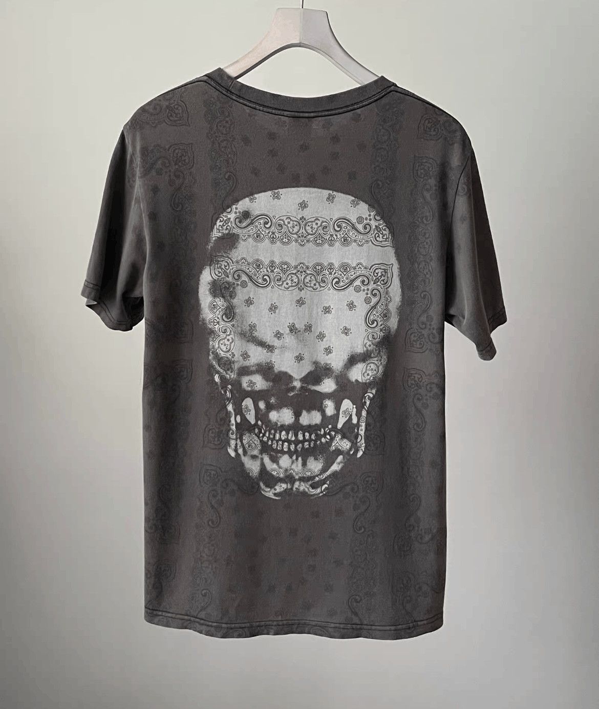 Number (N)ine Sz 2 Number Nine 07AW Skull Pattern Tee Size US M / EU 48-50 / 2 - 2 Thumbnail