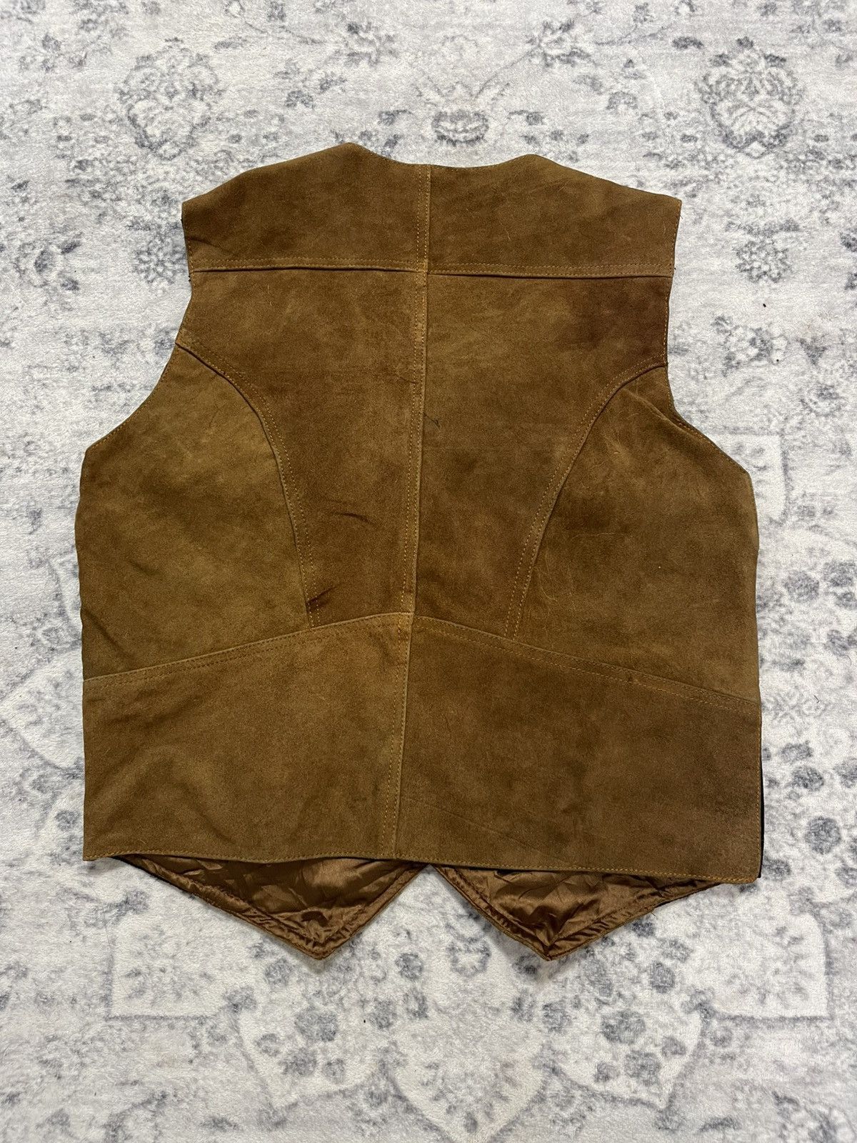 Leather VINTAGE RIDER STYLE RACING TEAM SLEEVELESS LEATHER Size US M / EU 48-50 / 2 - 6 Thumbnail