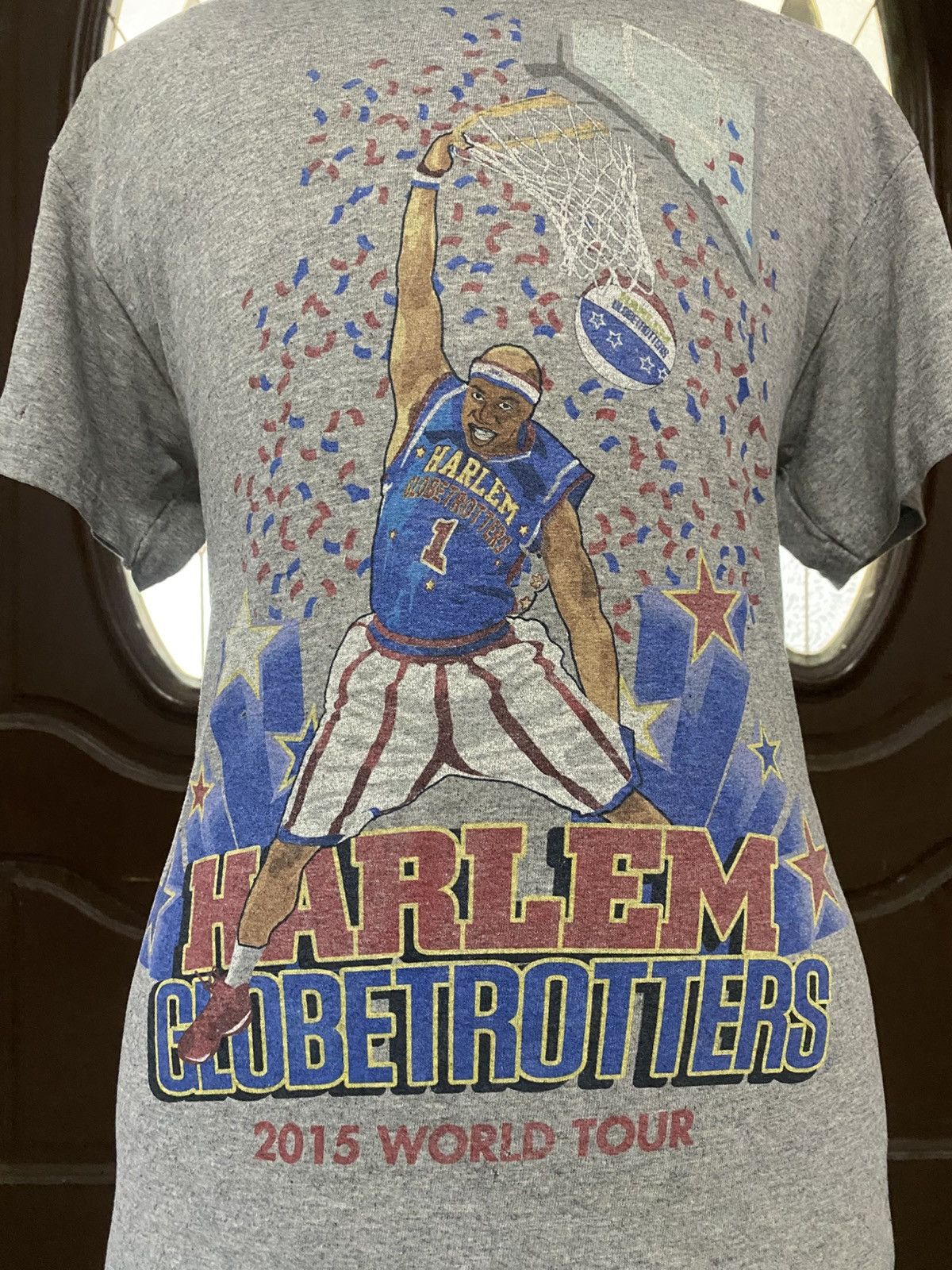 Other Vintage Harlem Globetrotters 2015 World Tour Size US M / EU 48-50 / 2 - 2 Thumbnail