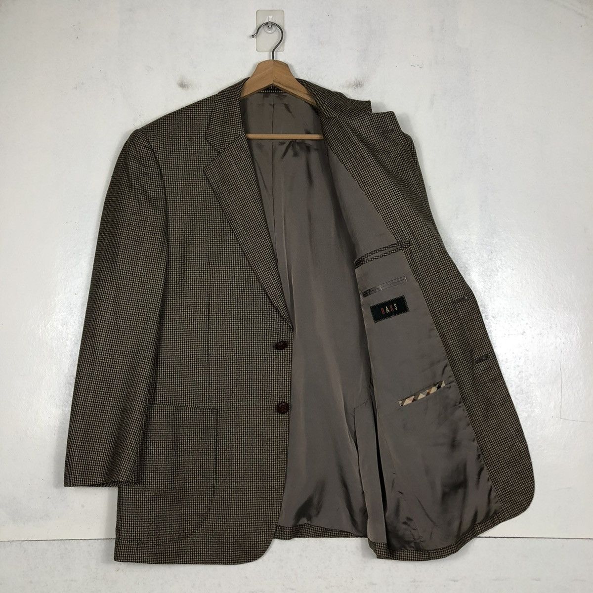 Designer × Japanese Brand × Vintage 📌VINTAGE WOOL DOUBLE BREAST COATS DAKS LONDON Size US M / EU 48-50 / 2 - 12 Thumbnail