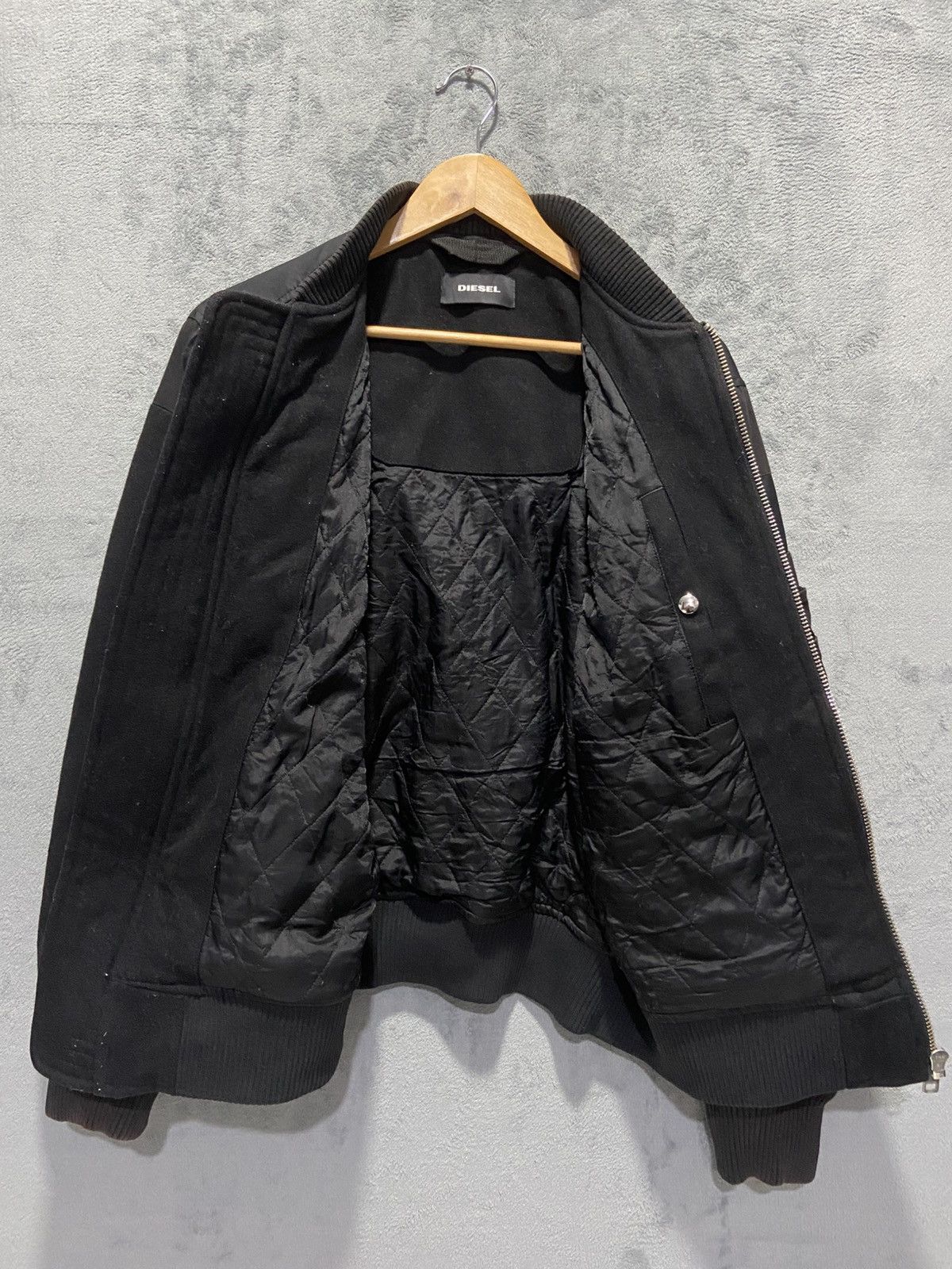 Diesel Diesel Wool Bomber Jacket Size US M / EU 48-50 / 2 - 3 Thumbnail