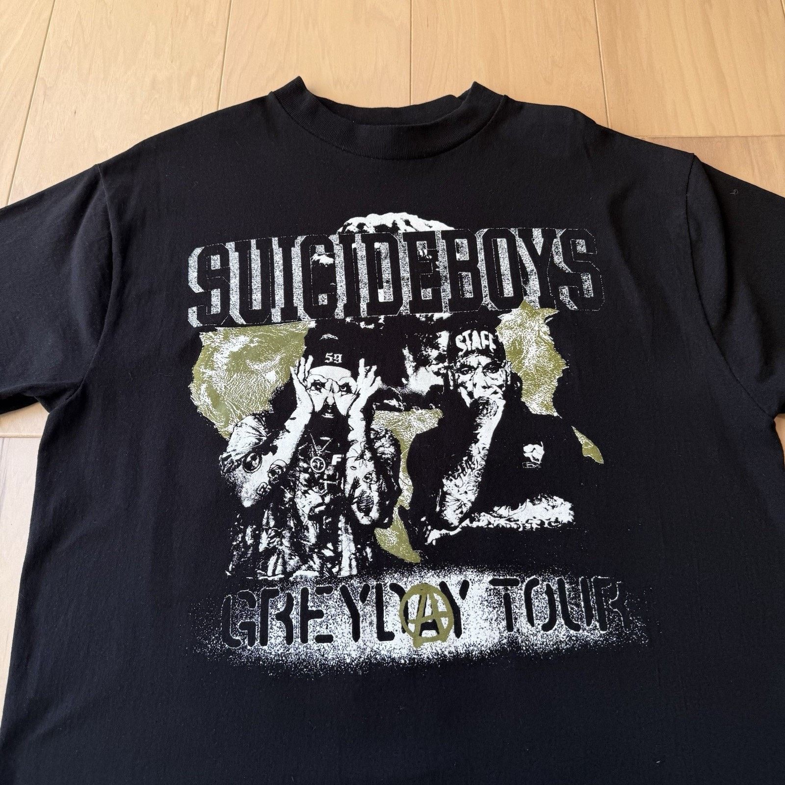 The Unbranded Brand G59 Records Suicide Boys Grey Day Shirt Large Black Tour Size US L / EU 52-54 / 3 - 3 Thumbnail
