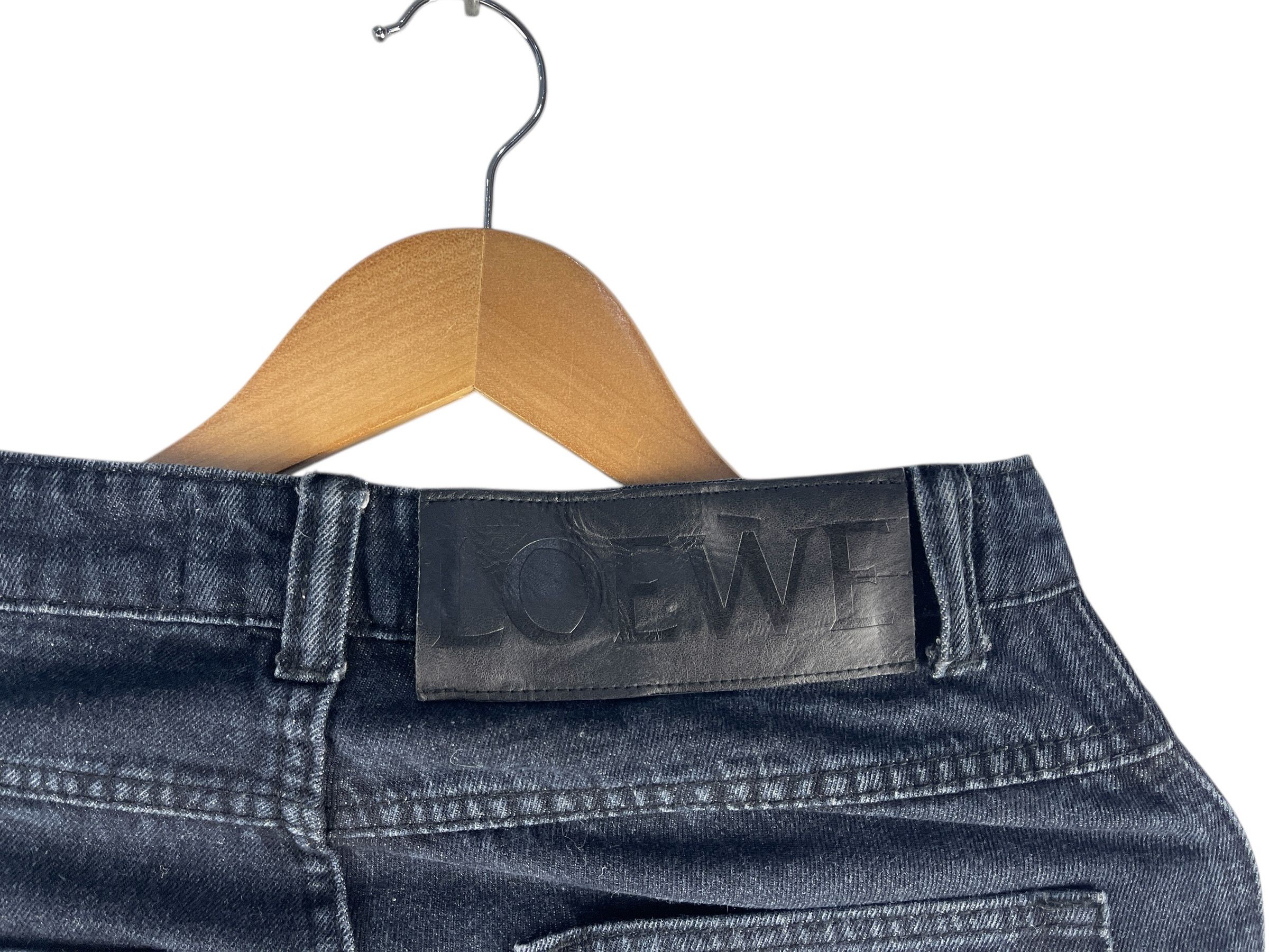 Loewe Vintage LOEWE Selvedge Denim Jeans – Button Fly Size 28" / US 6 / IT 42 - 13 Thumbnail