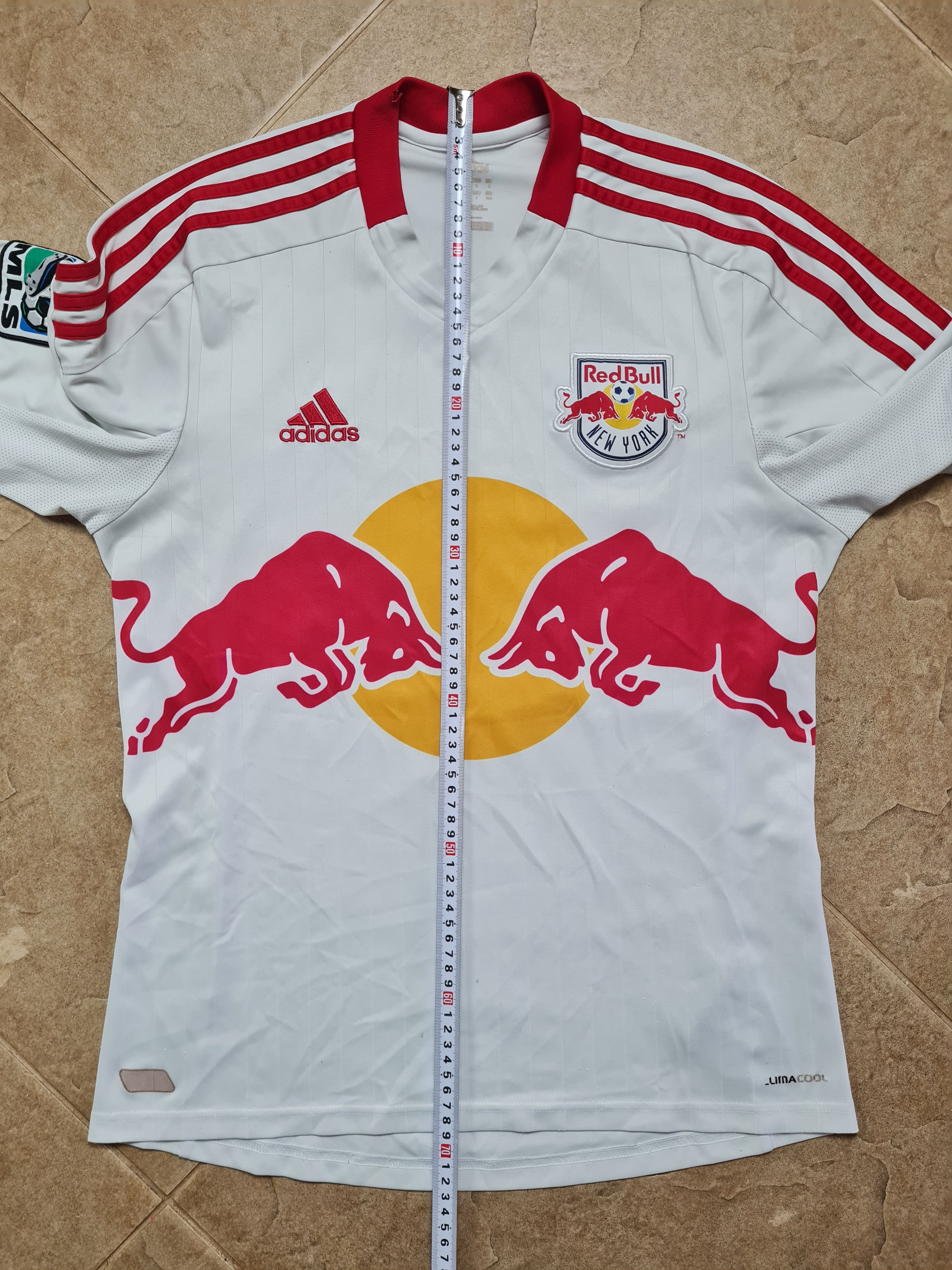Adidas ADIDAS NEW YORK RED BULLS 2012-2013 HOME SOCCER JERSEY MLS Size US M / EU 48-50 / 2 - 5 Thumbnail