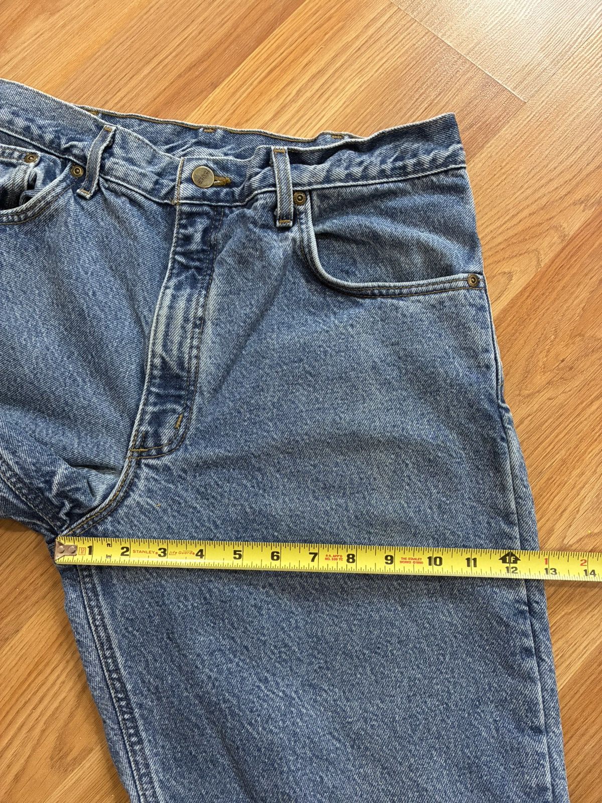 Carhartt 34x30 - Vintage Carhartt Flannel Lined Denim Jeans B21-DST Size US 34 / EU 50 - 9 Thumbnail