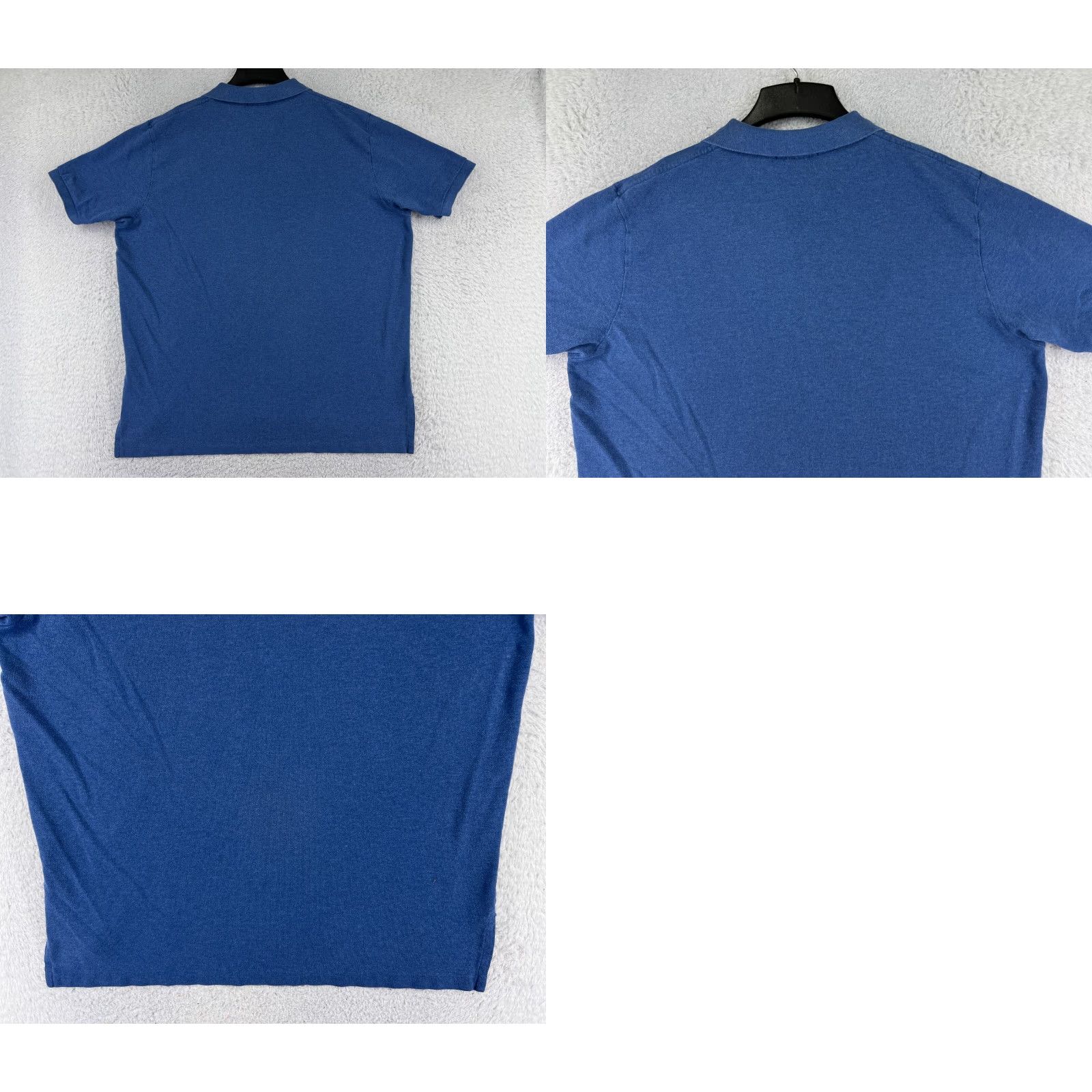 Ralph Lauren VINTAGE Ralph Lauren Polo Shirt Mens 2XL Blue 100% Cotton Knit Pony Size US XXL / EU 58 / 5 - 9 Thumbnail