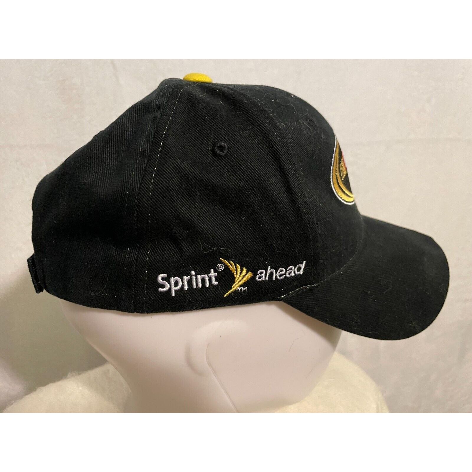 NASCAR NASCAR Sprint Cup Series Black Yellow Strapback Hat Size ONE SIZE - 3 Thumbnail